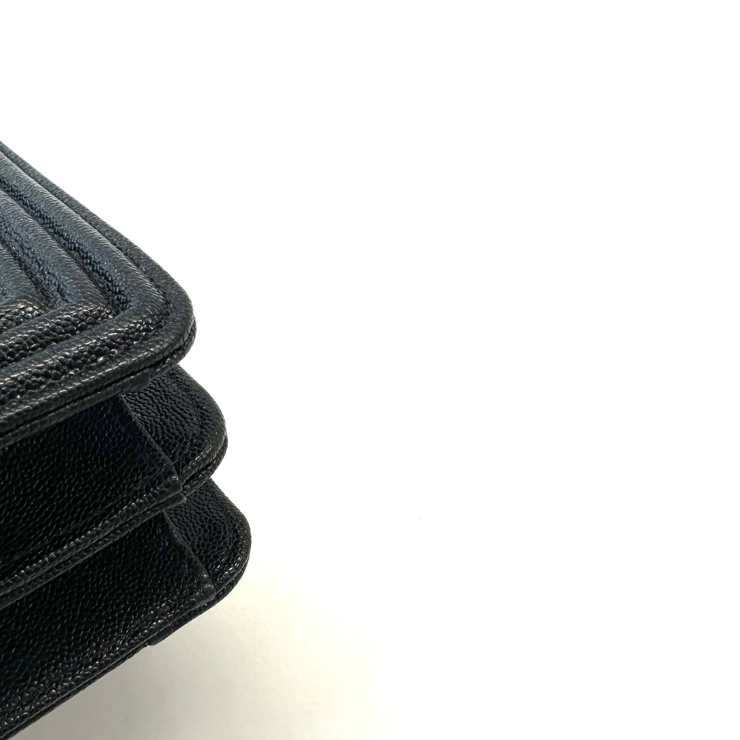 Chanel - Leboy - Leather - Black