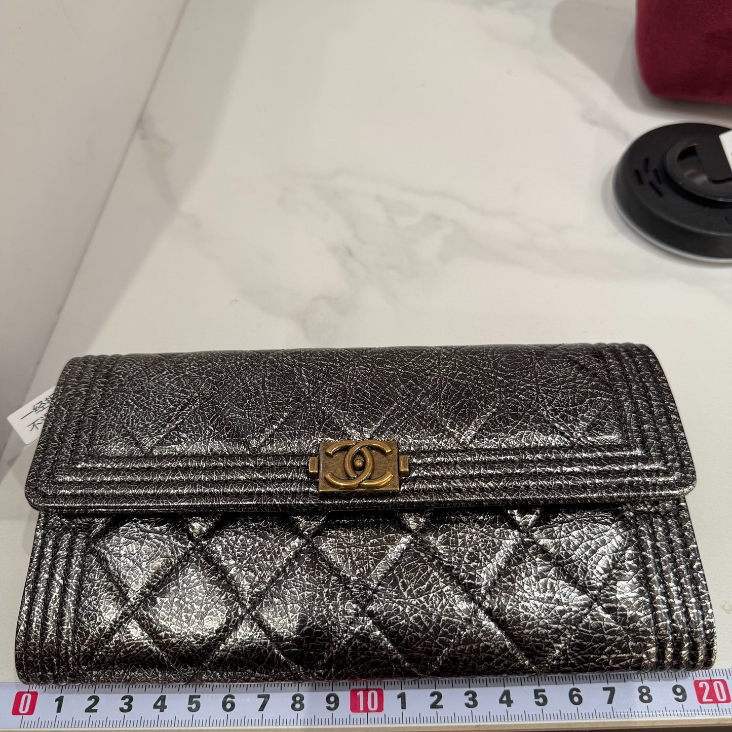 Chanel Leboy Leather Grey - view 4