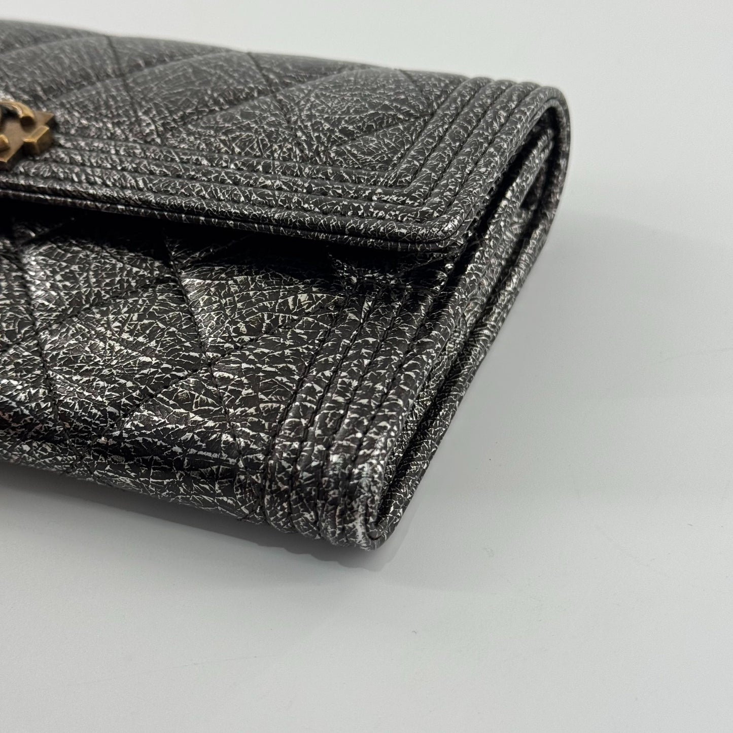 Chanel Leboy Leather Grey - view 5