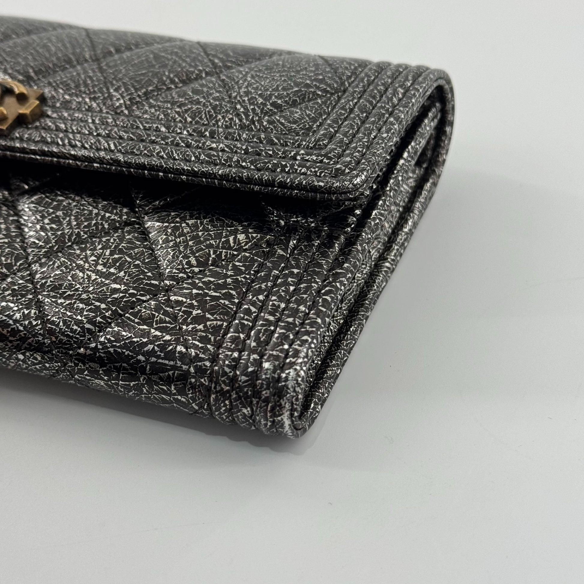Chanel Leboy Leather Grey - view 5