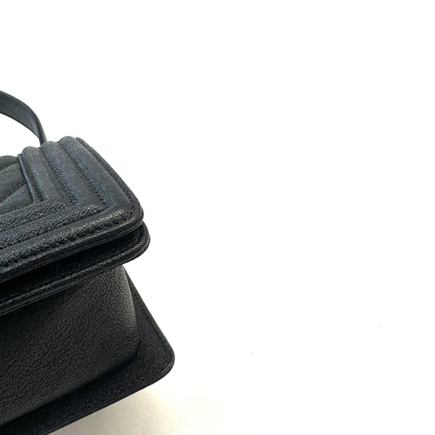 Chanel - Leboy - Leather - Black