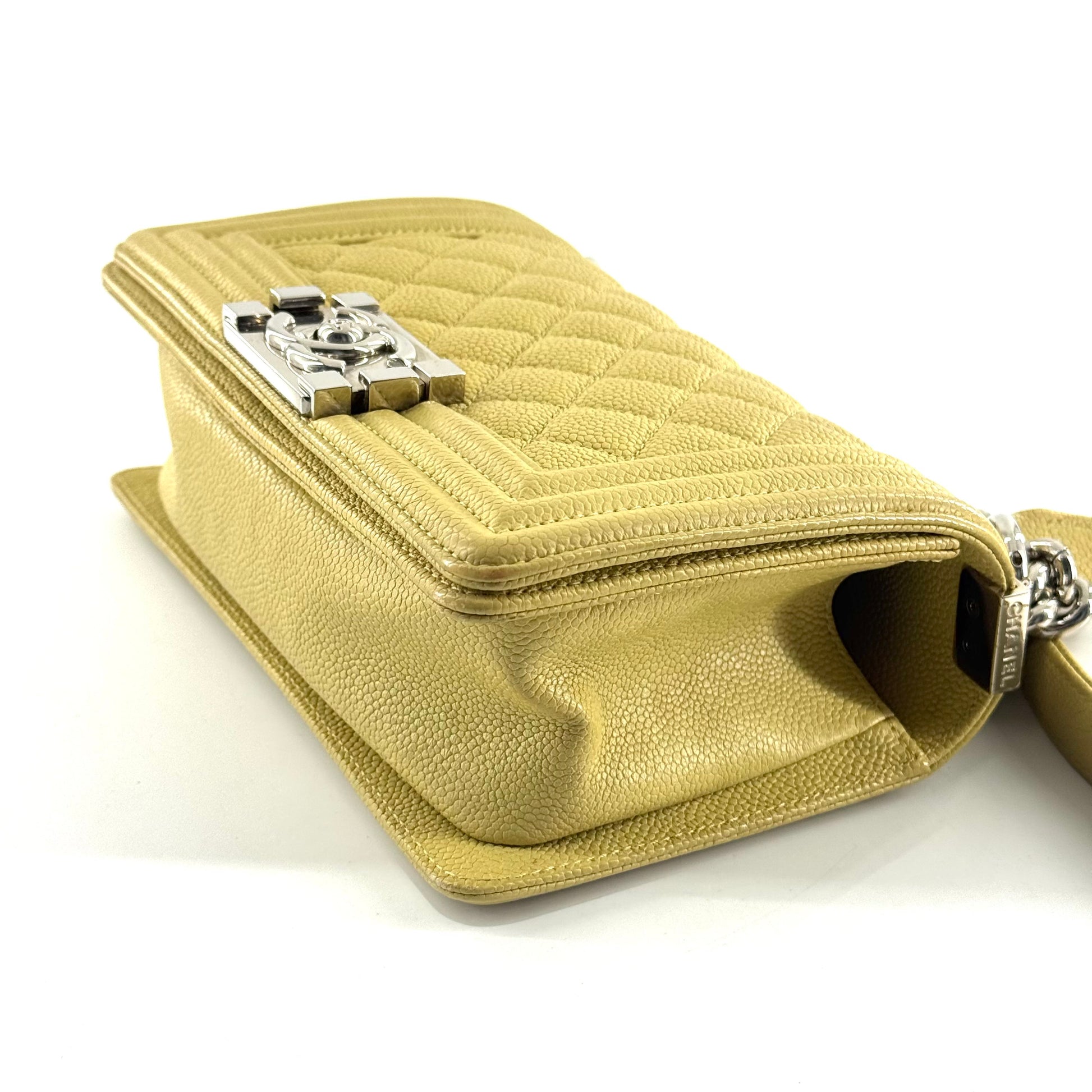 Chanel Leboy Leather Yellow - view 7