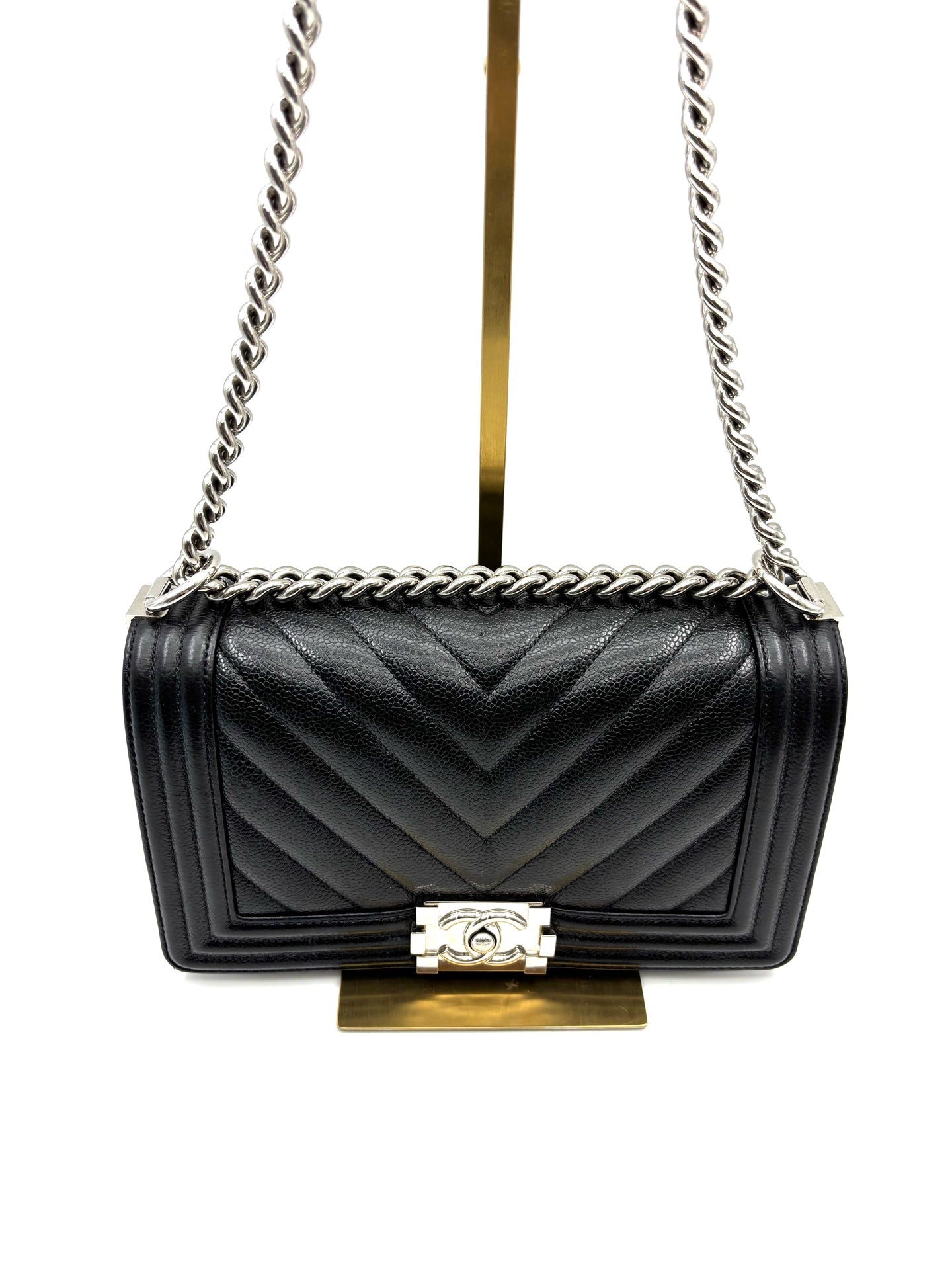 Chanel - Leboy - Leather - Black