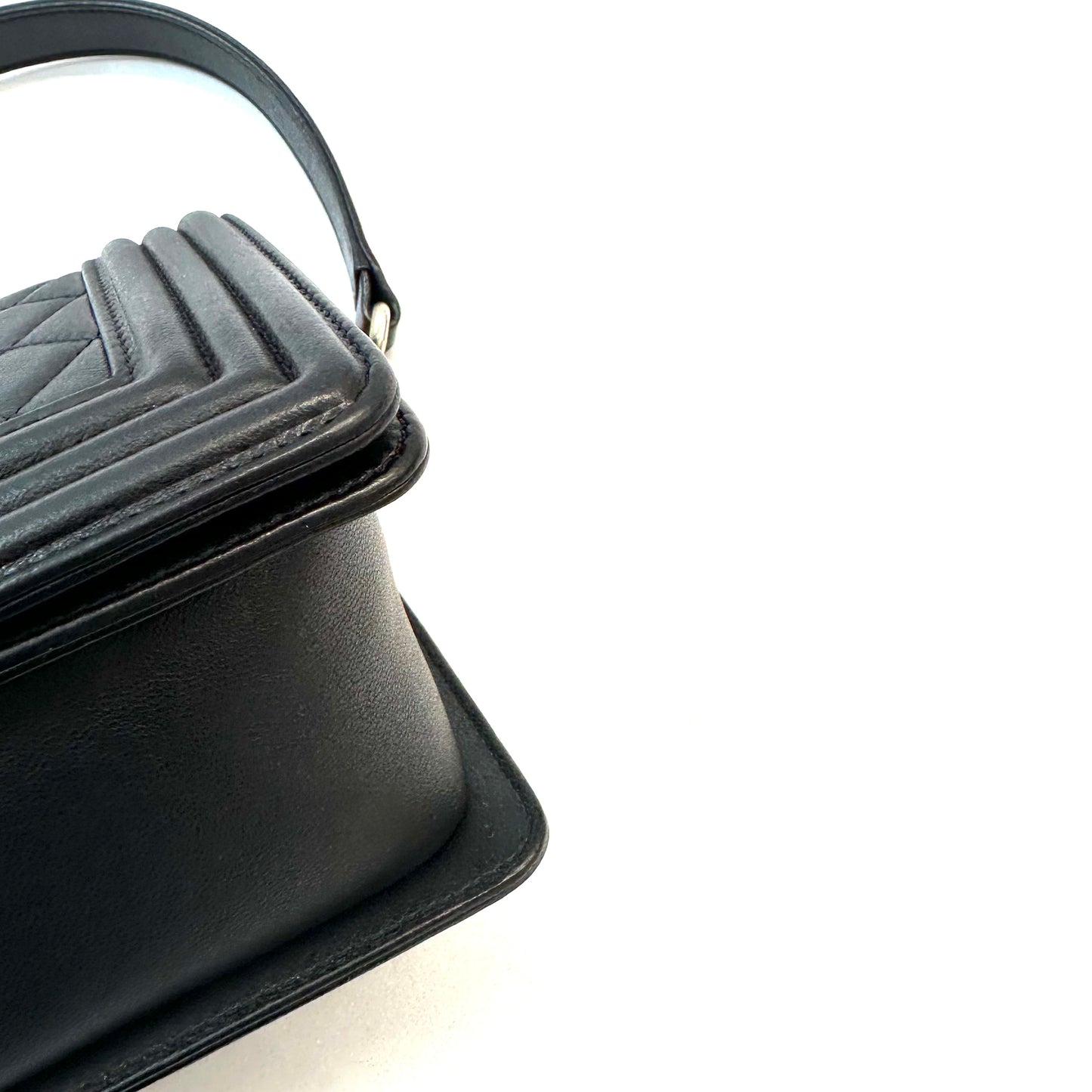 Chanel - Leboy - Leather - Black