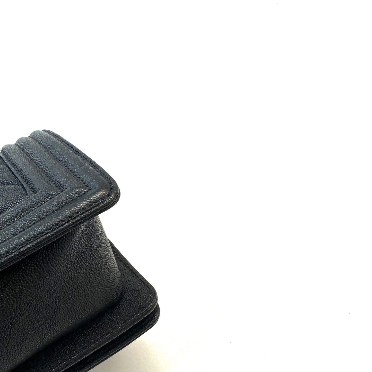 Chanel - Leboy - Leather - Black