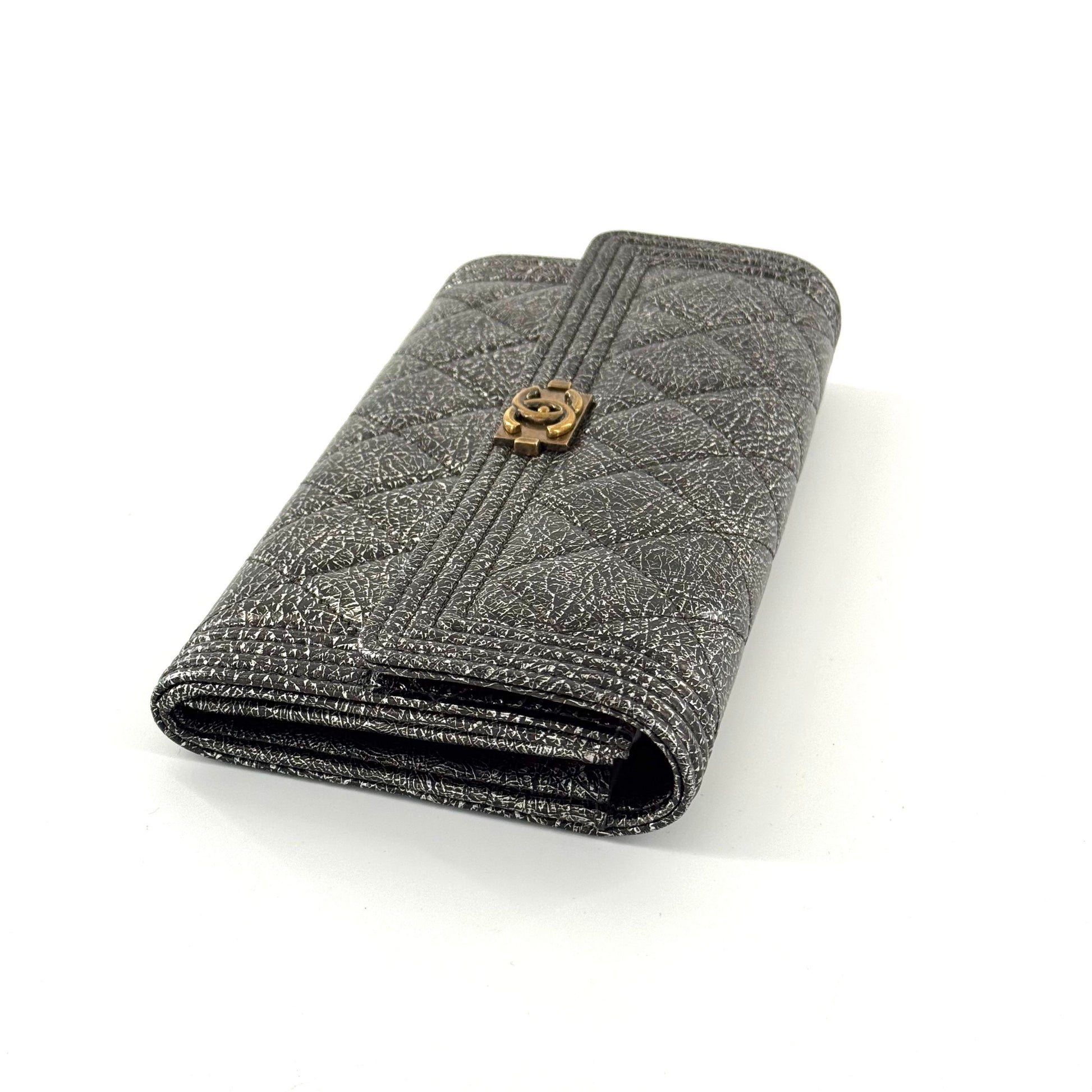Chanel Leboy Leather Grey - view 8
