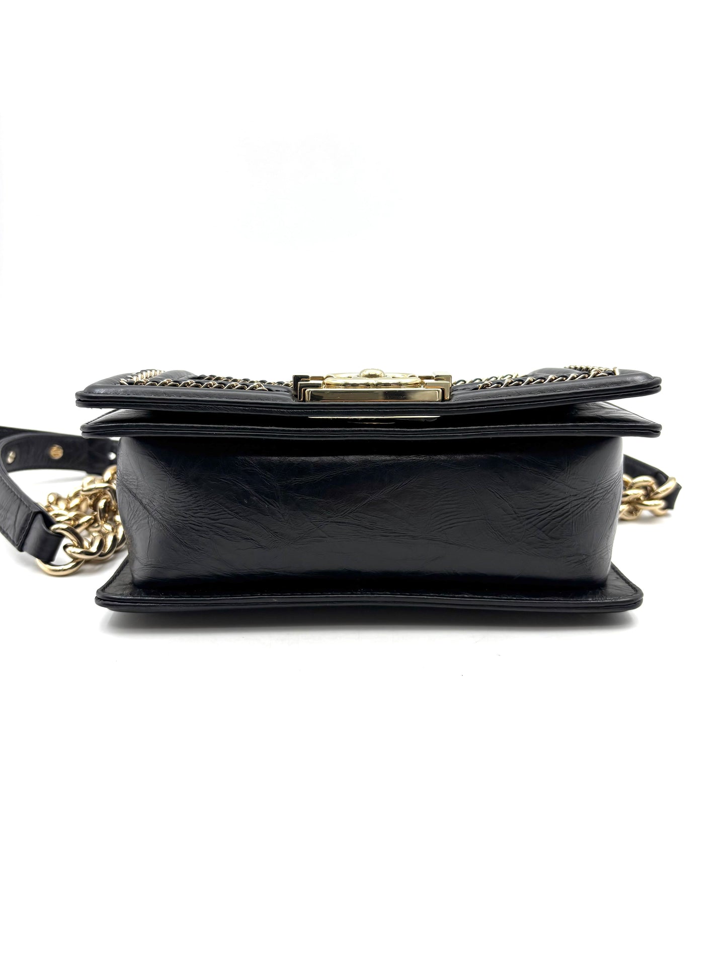 Chanel - LeBoy - Leather - Black - (medium)