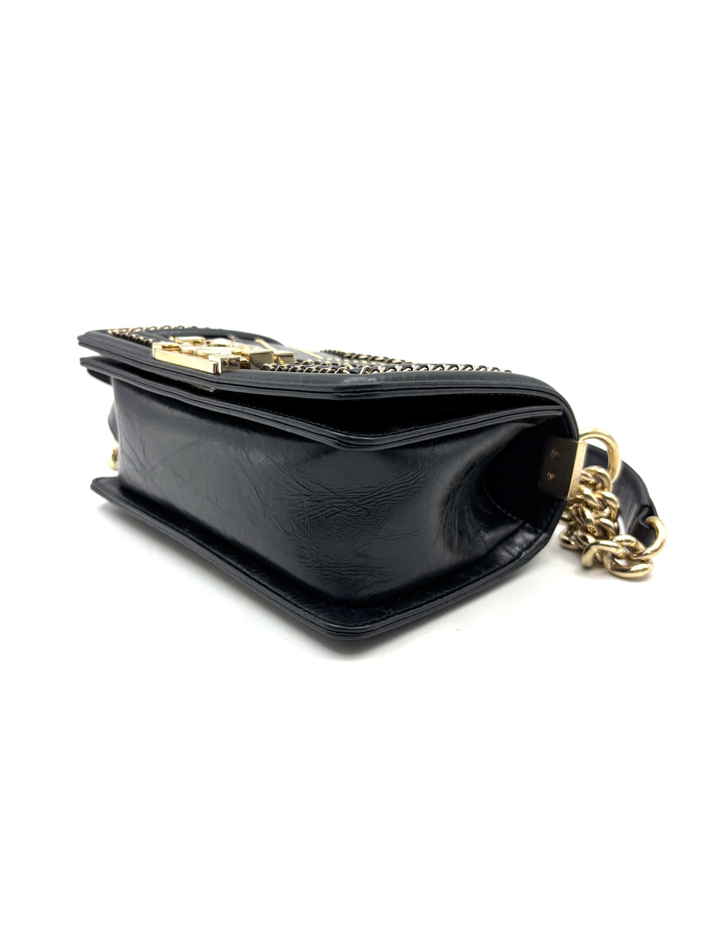 Chanel - LeBoy - Leather - Black - (medium)