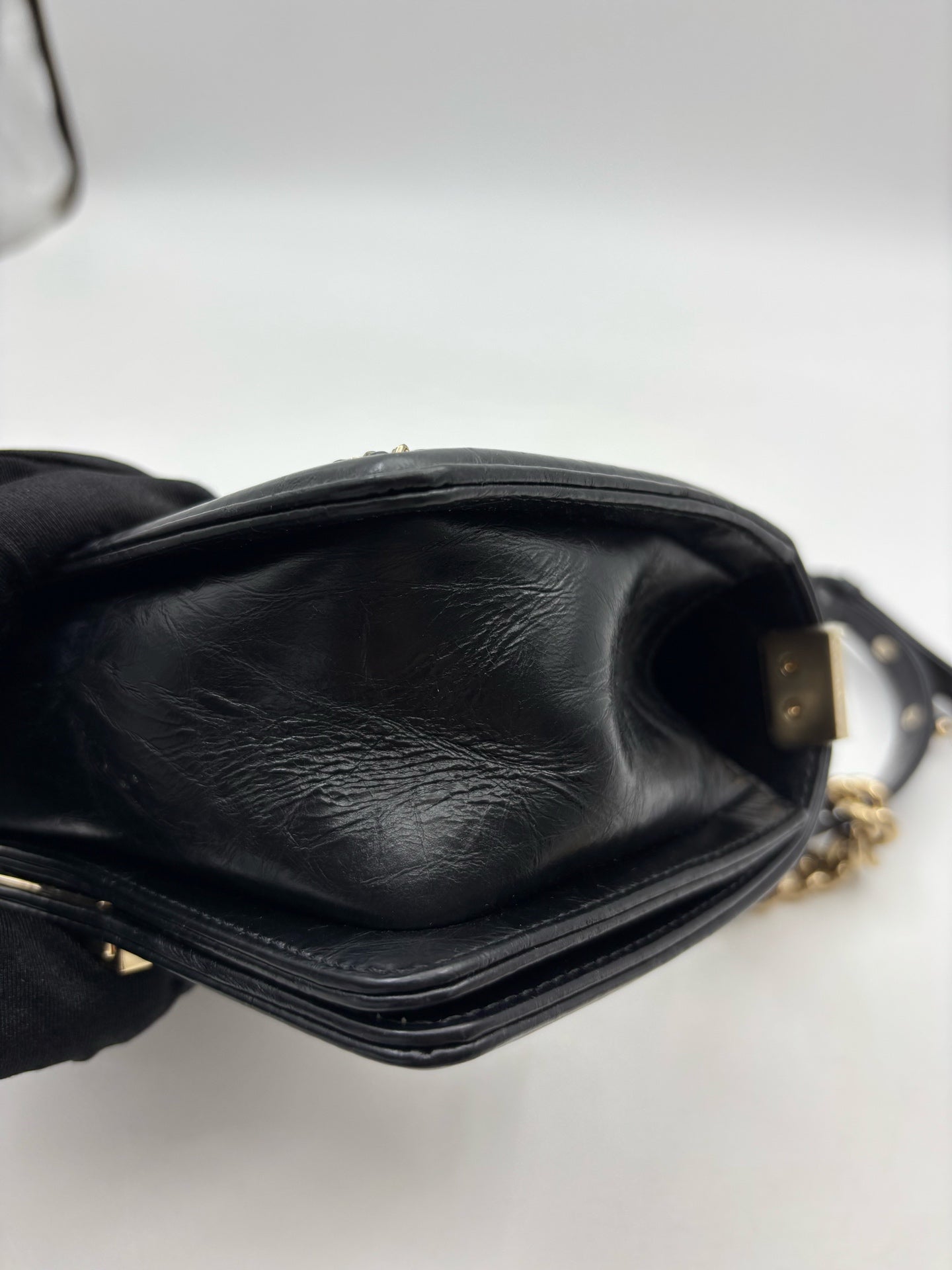Chanel - LeBoy - Leather - Black - (medium)