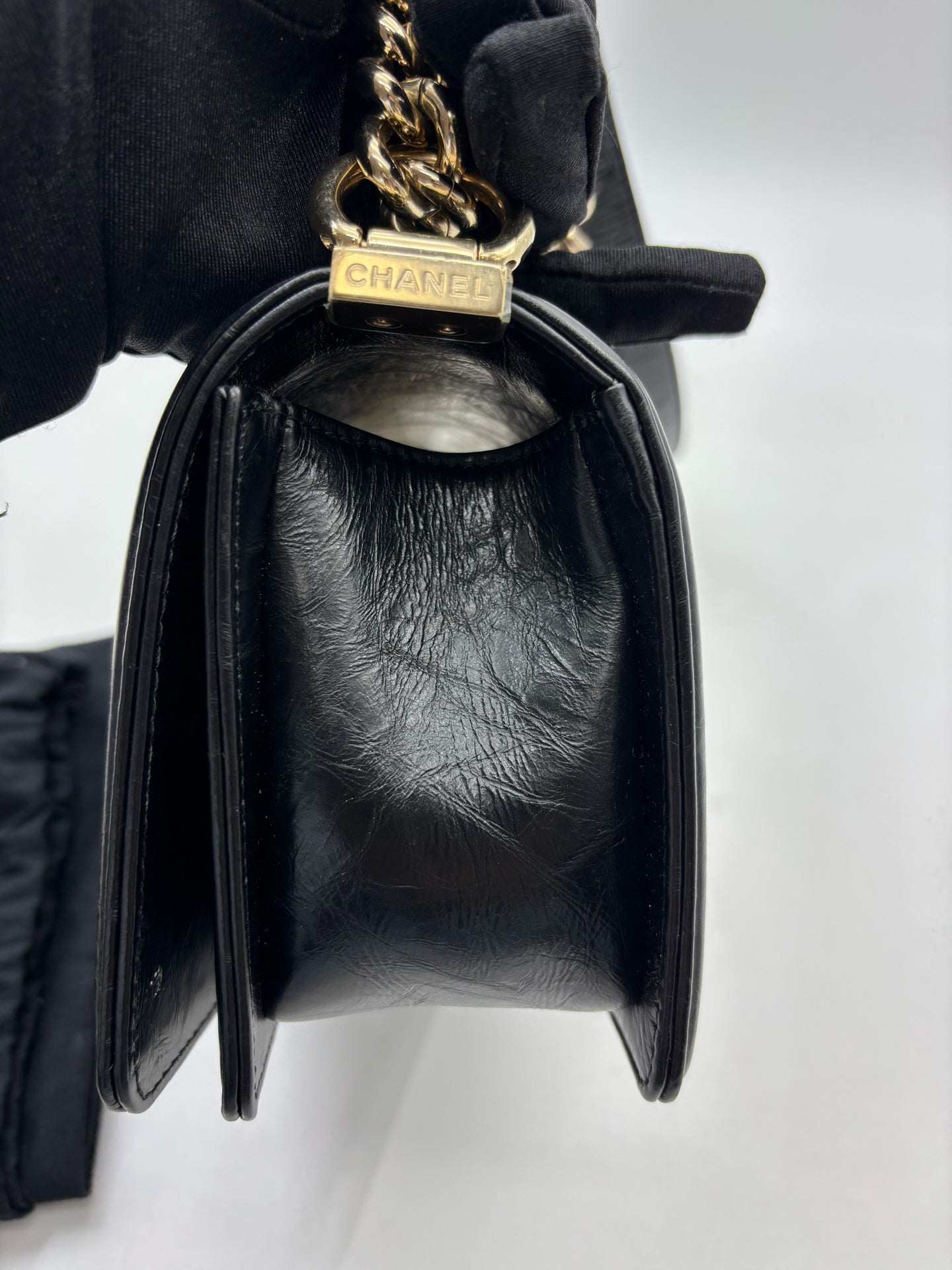 Chanel - LeBoy - Leather - Black - (medium)