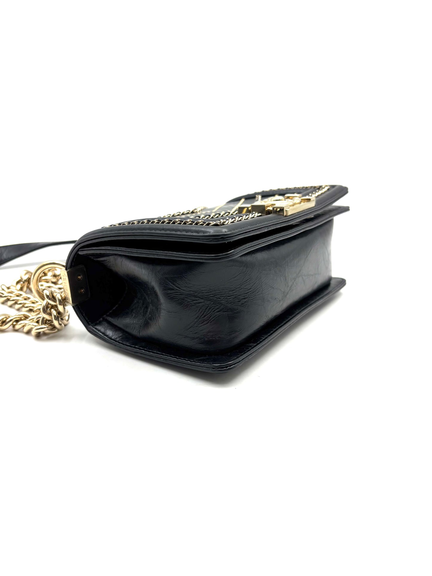 Chanel - LeBoy - Leather - Black - (mini)