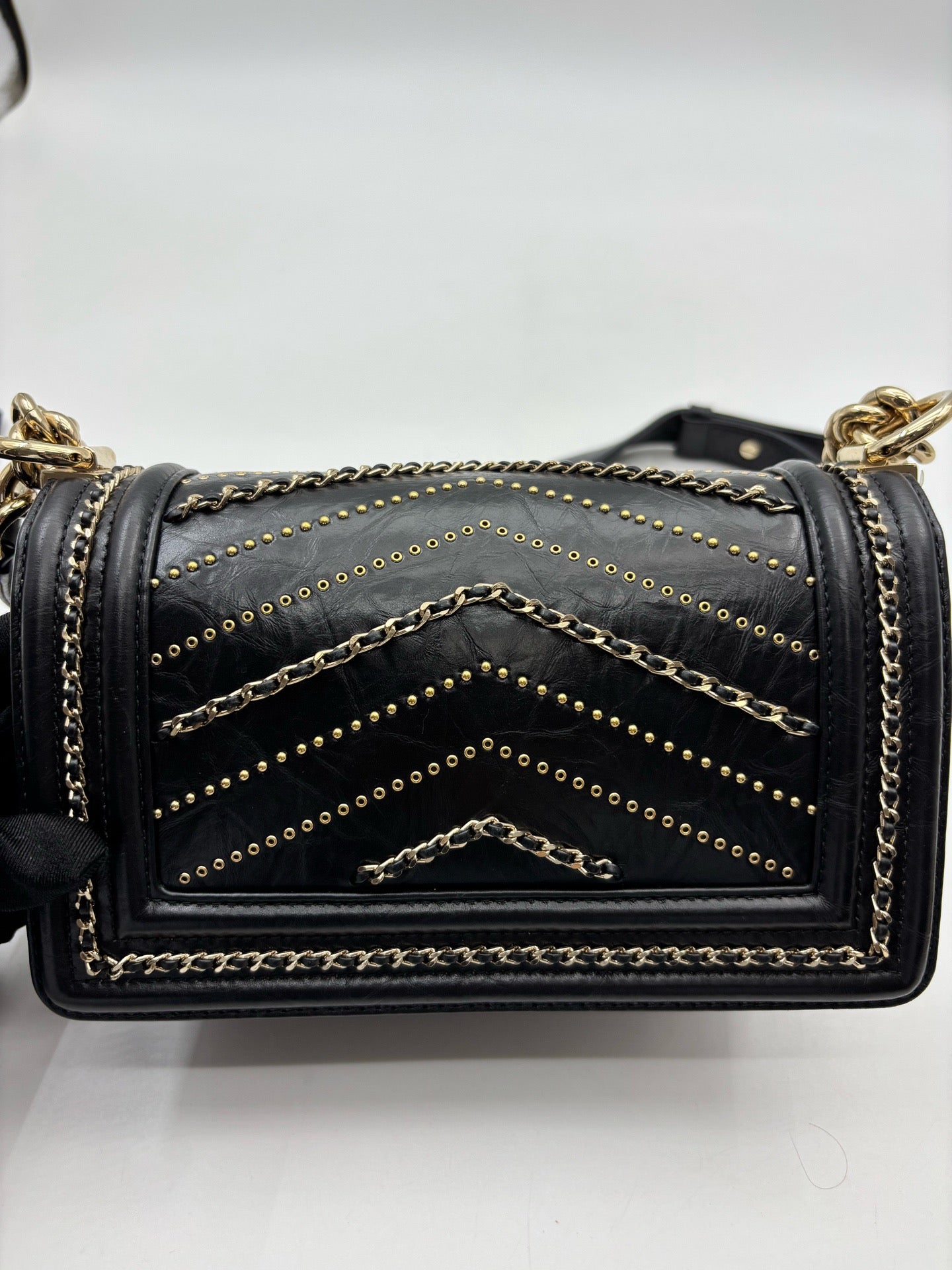 Chanel - LeBoy - Leather - Black - (mini)