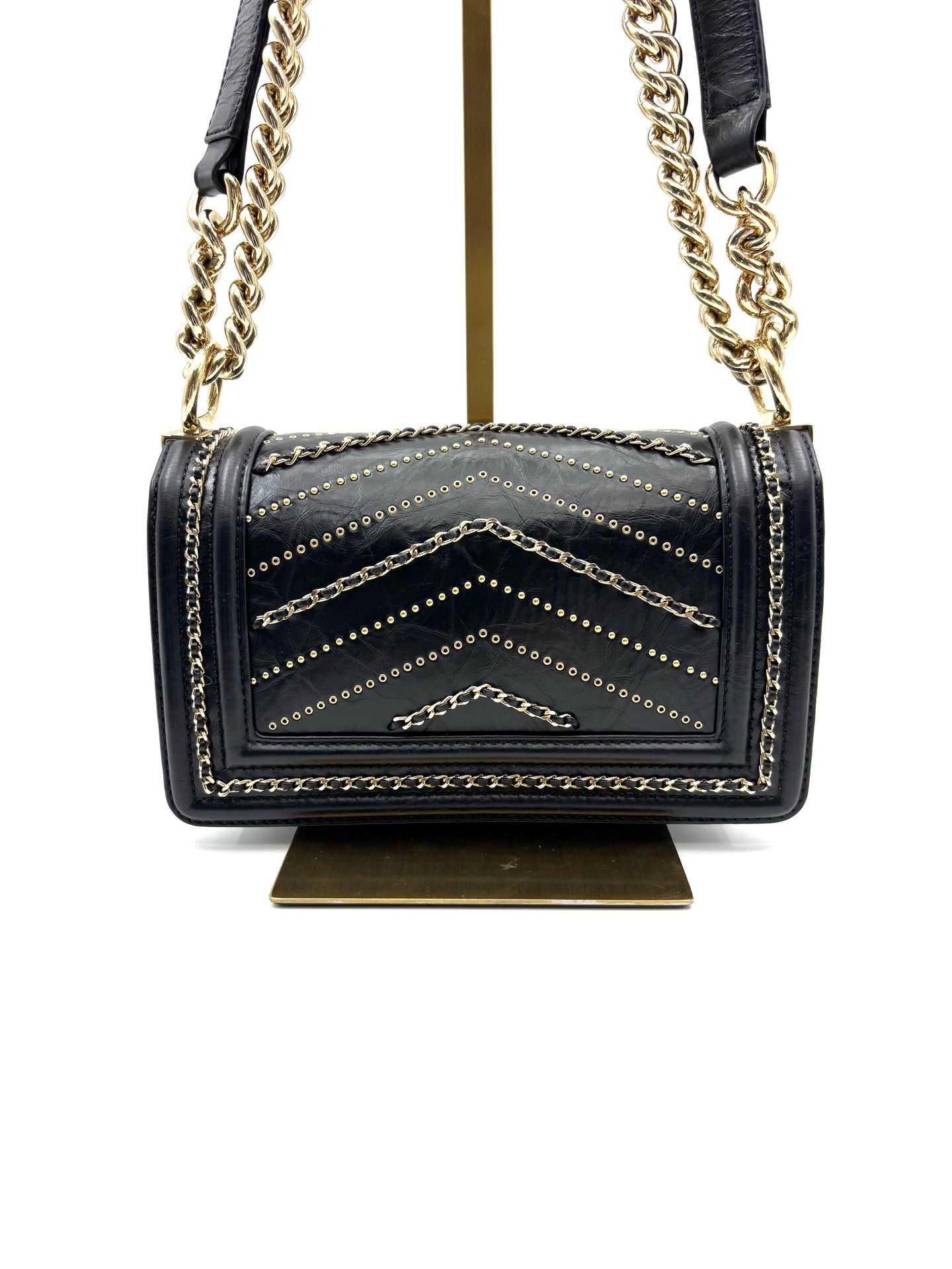 Chanel - LeBoy - Leather - Black - (mini)