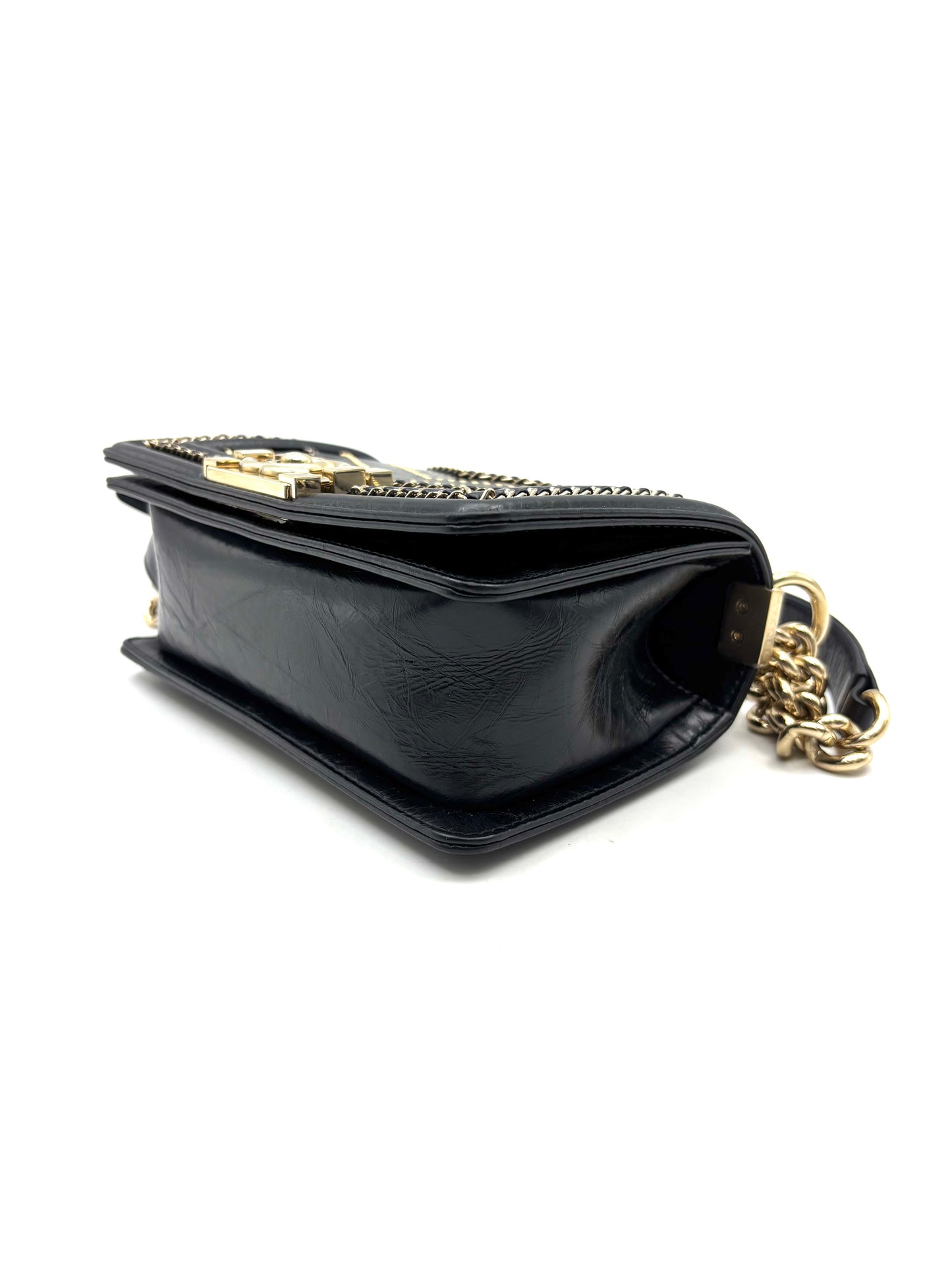 Chanel - LeBoy - Leather - Black - (mini)