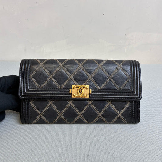Chanel - LeBoy - Leather - Black - (Other)