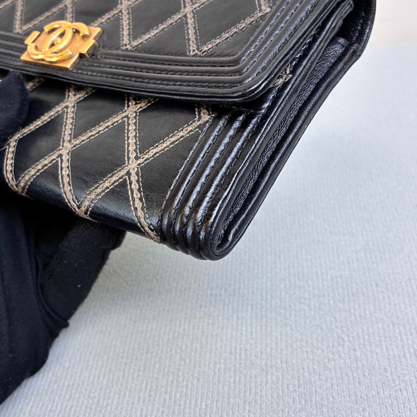 Chanel - LeBoy - Leather - Black - (Other)