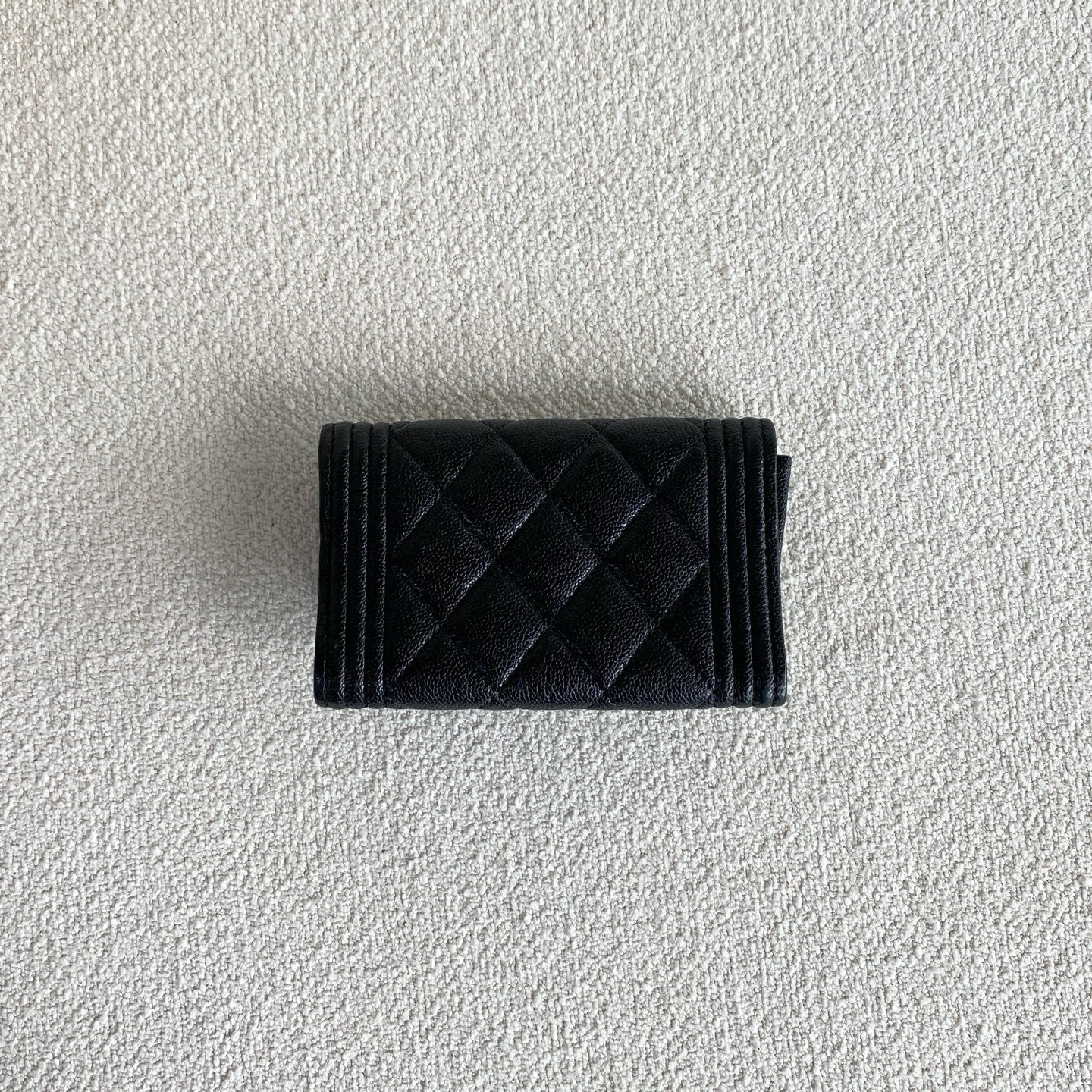 Chanel - Leboy - Leather - Black - (small)