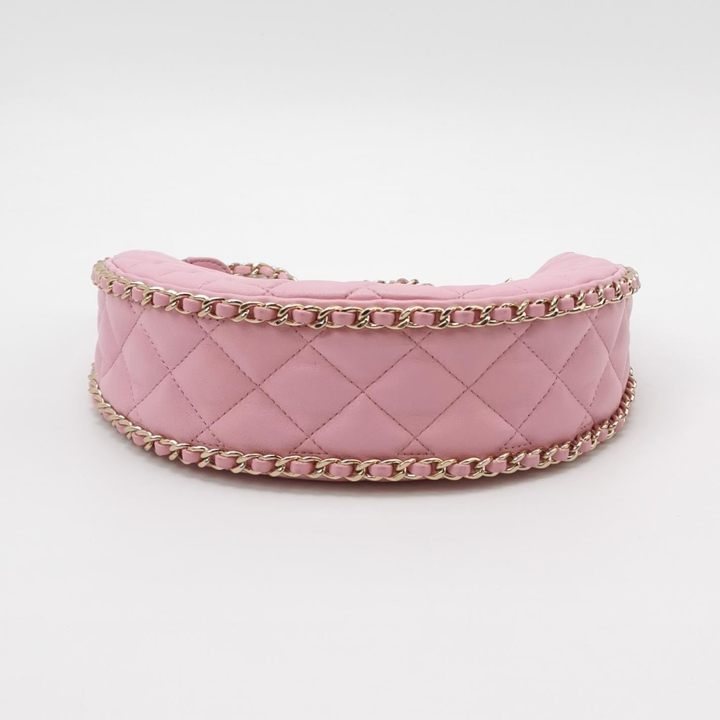 Chanel - Luna Hobo - Leather - Pink - (Small)