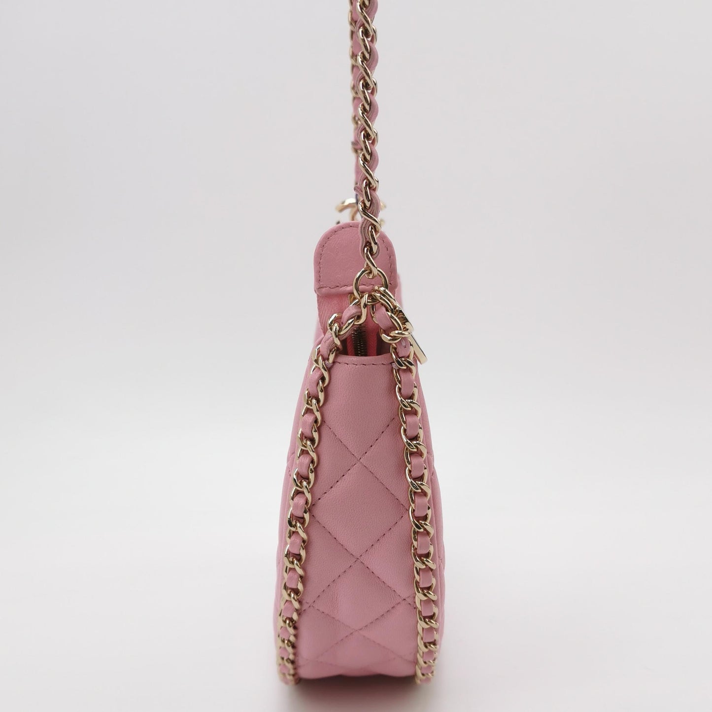 Chanel - Luna Hobo - Leather - Pink - (Small)