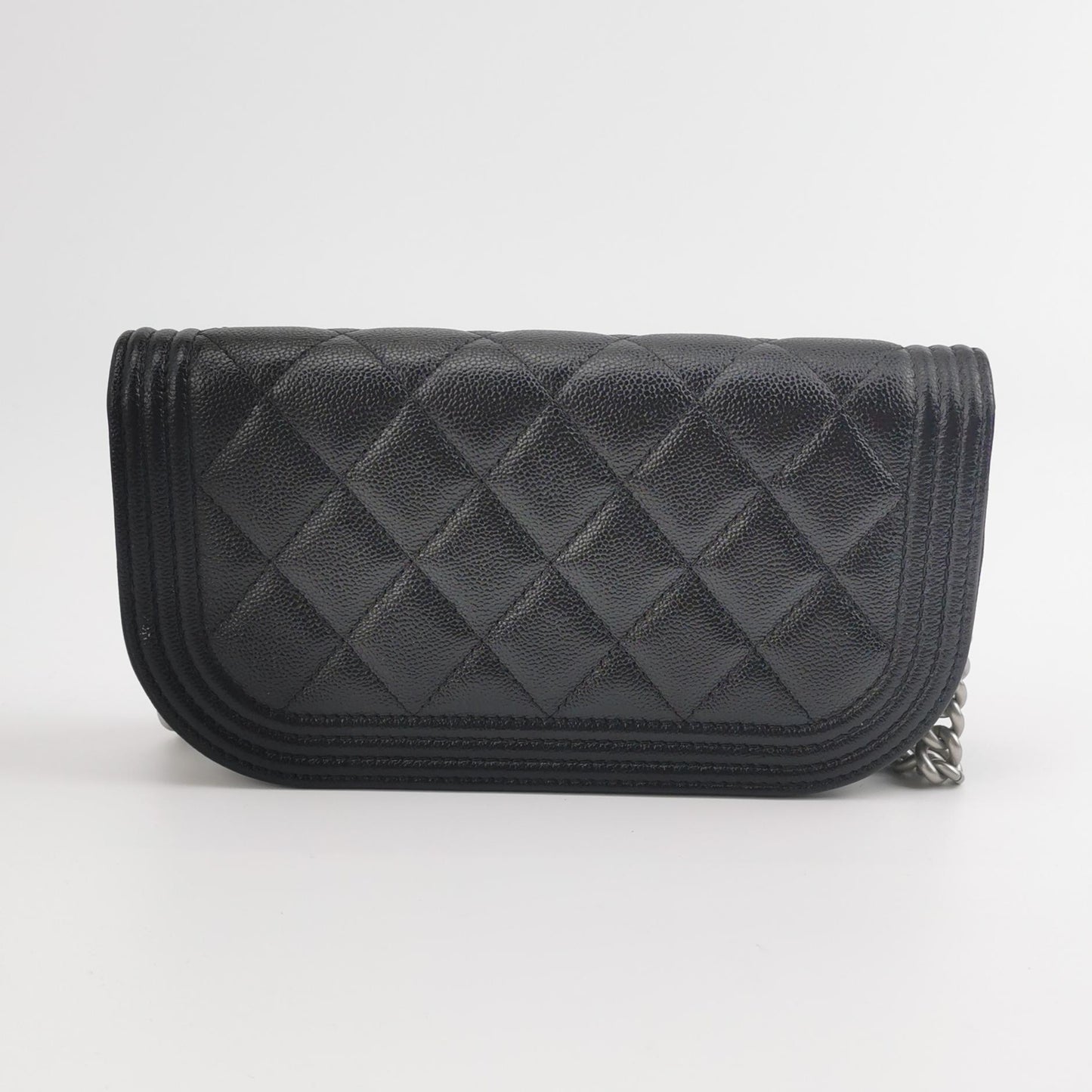 Chanel - Mahjong Flap Bag AP1117 - Grained calfskin leather - Black - (mini)