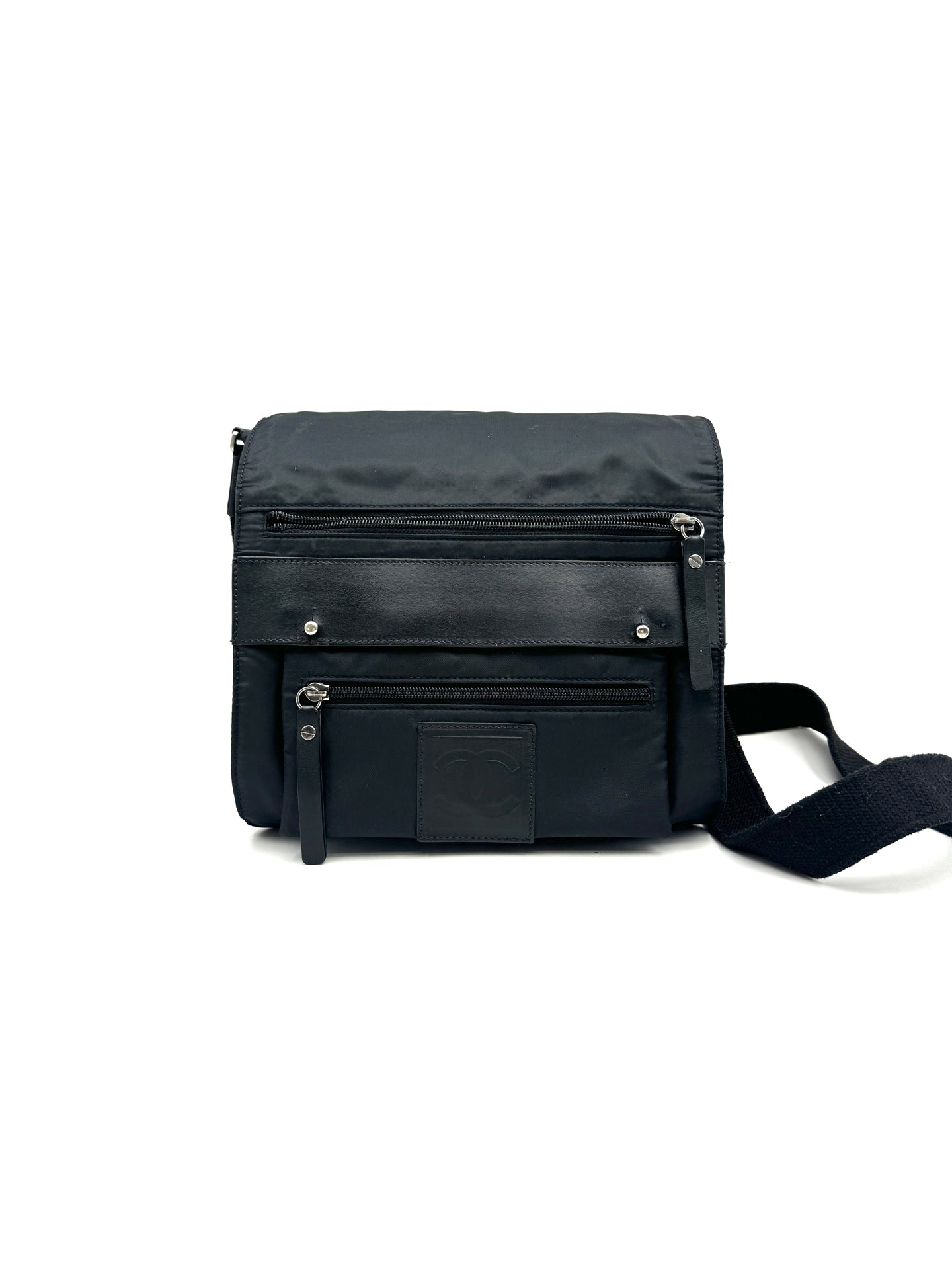Chanel - Messenger Bag - Nylon - Black