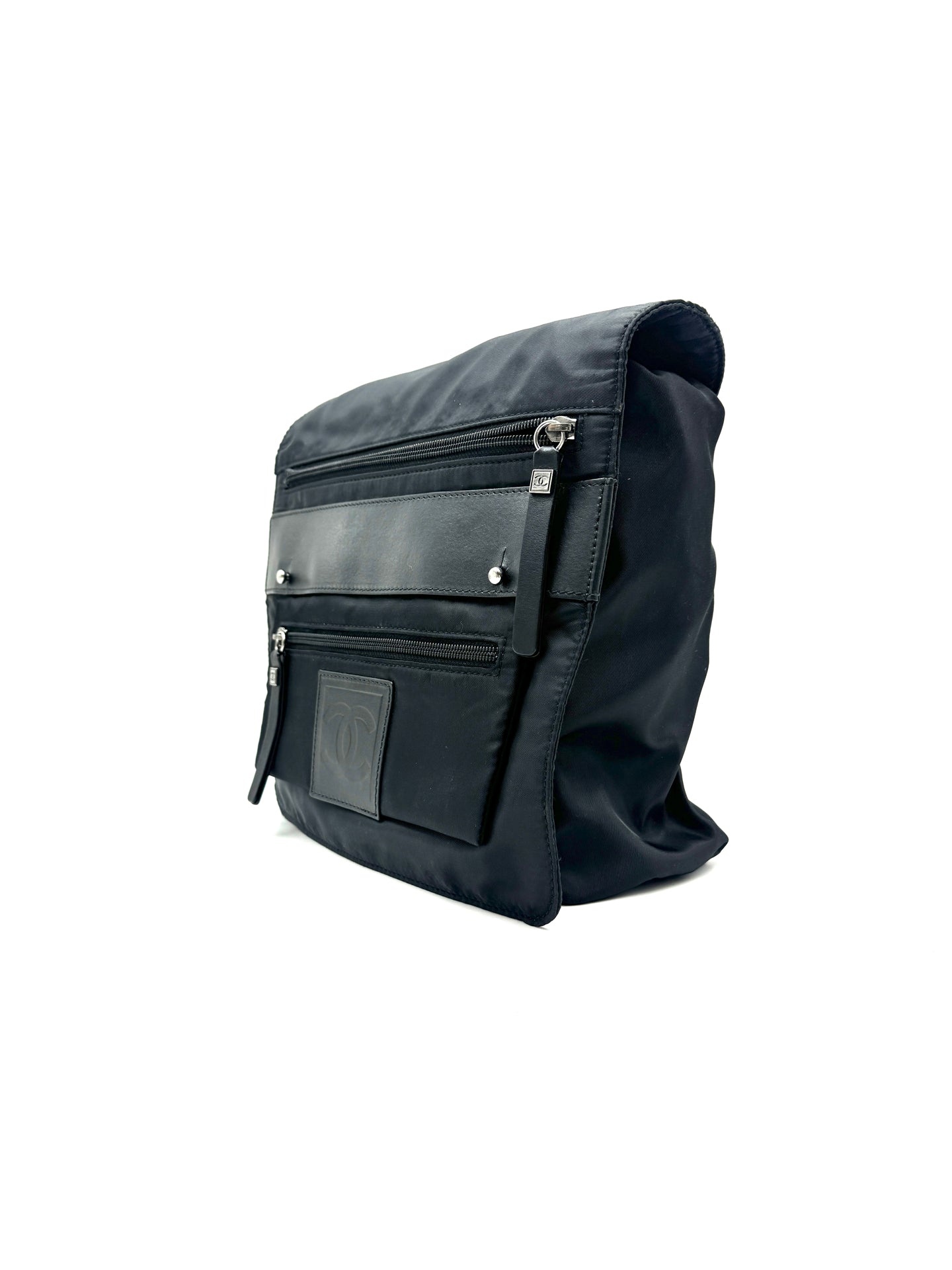 Chanel - Messenger Bag - Nylon - Black