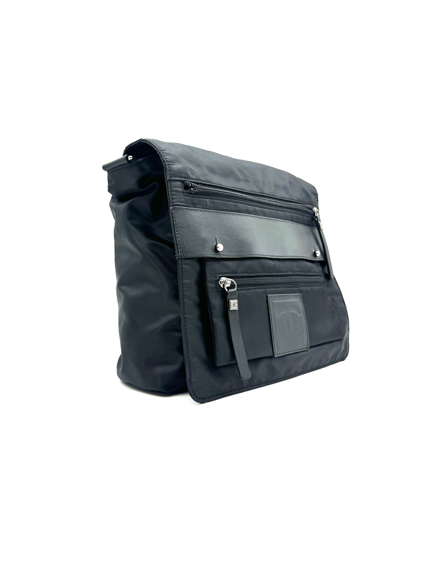 Chanel - Messenger Bag - Nylon - Black