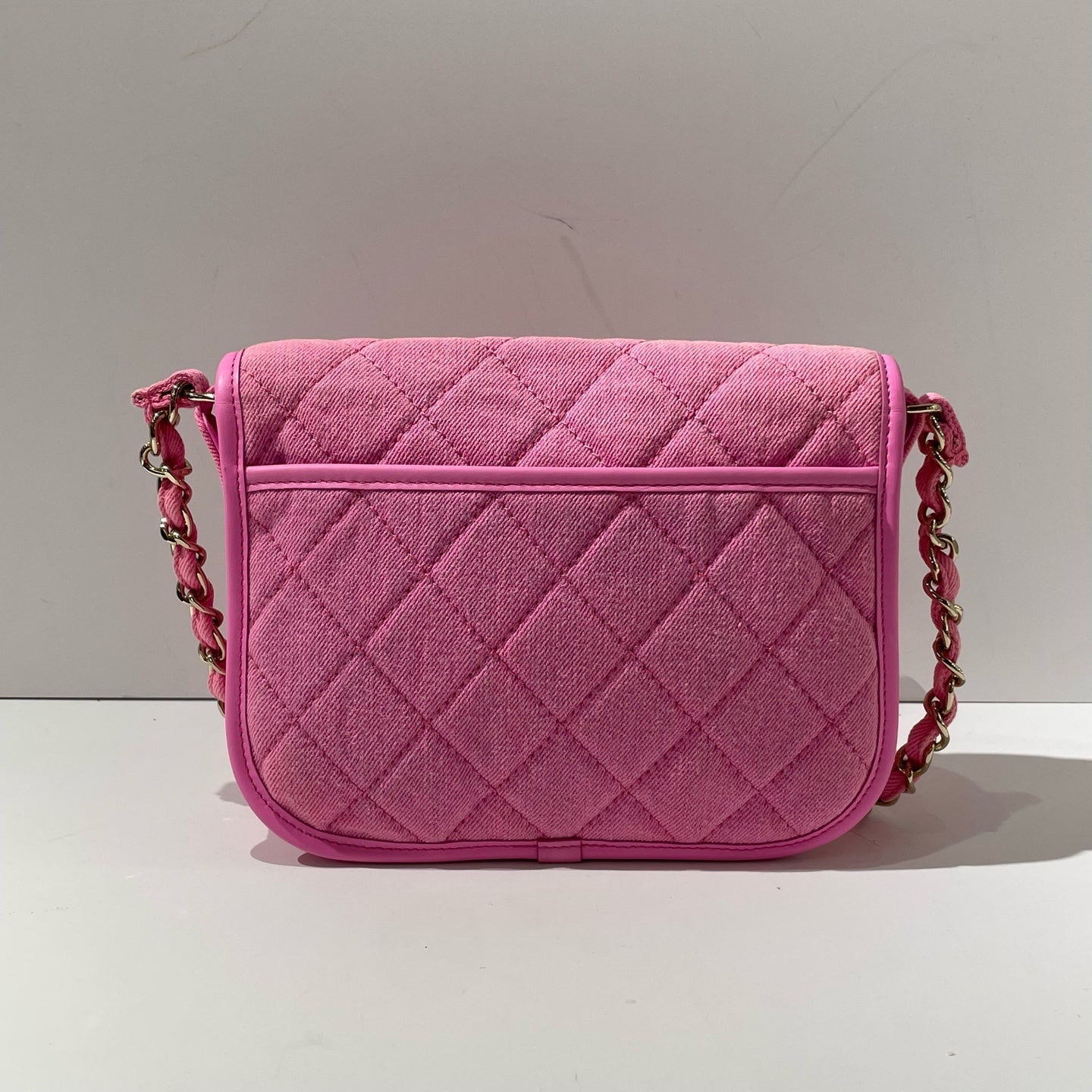 Chanel - Messenger bag - Denim - Pink - (Small)