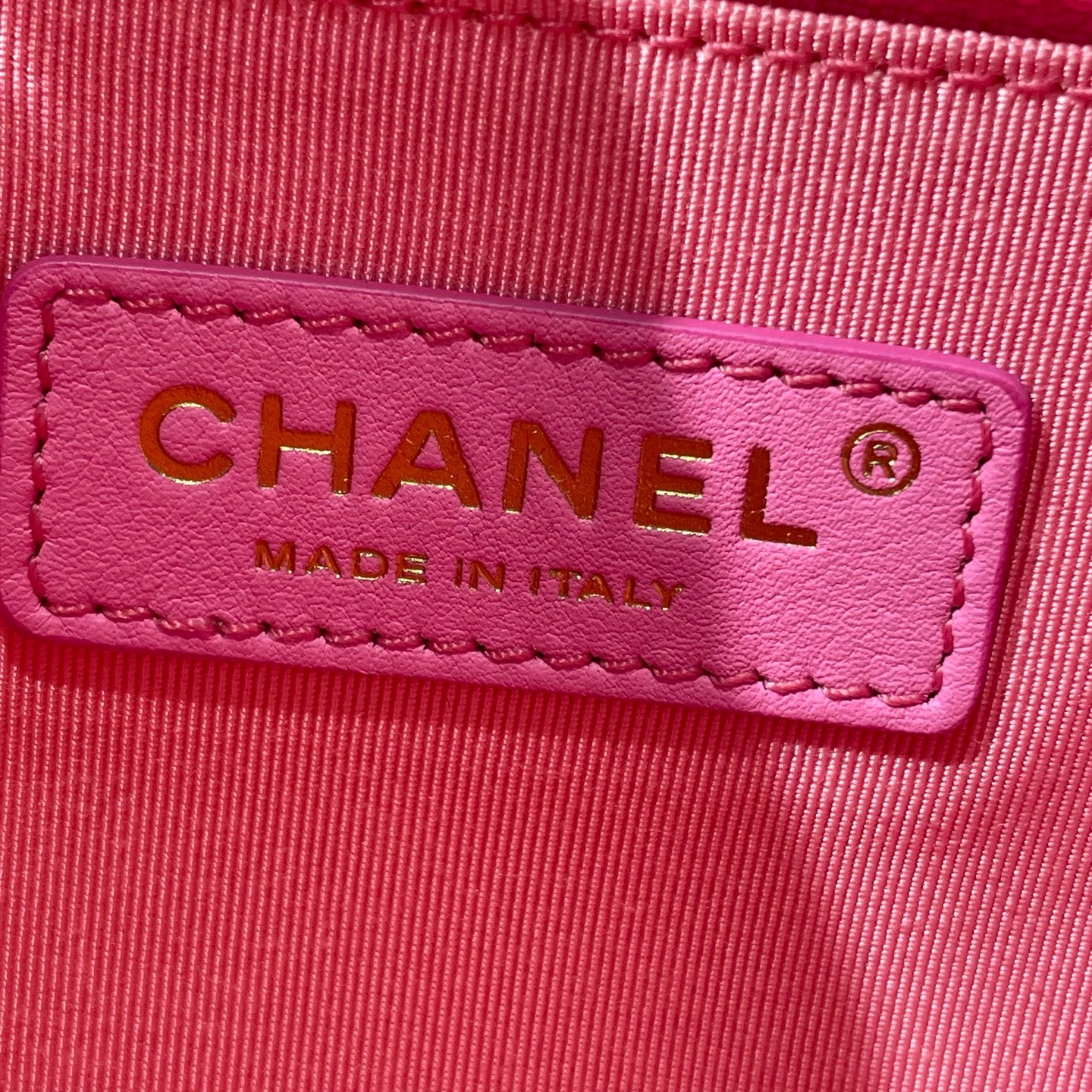 Chanel - Messenger bag - Denim - Pink - (Small)