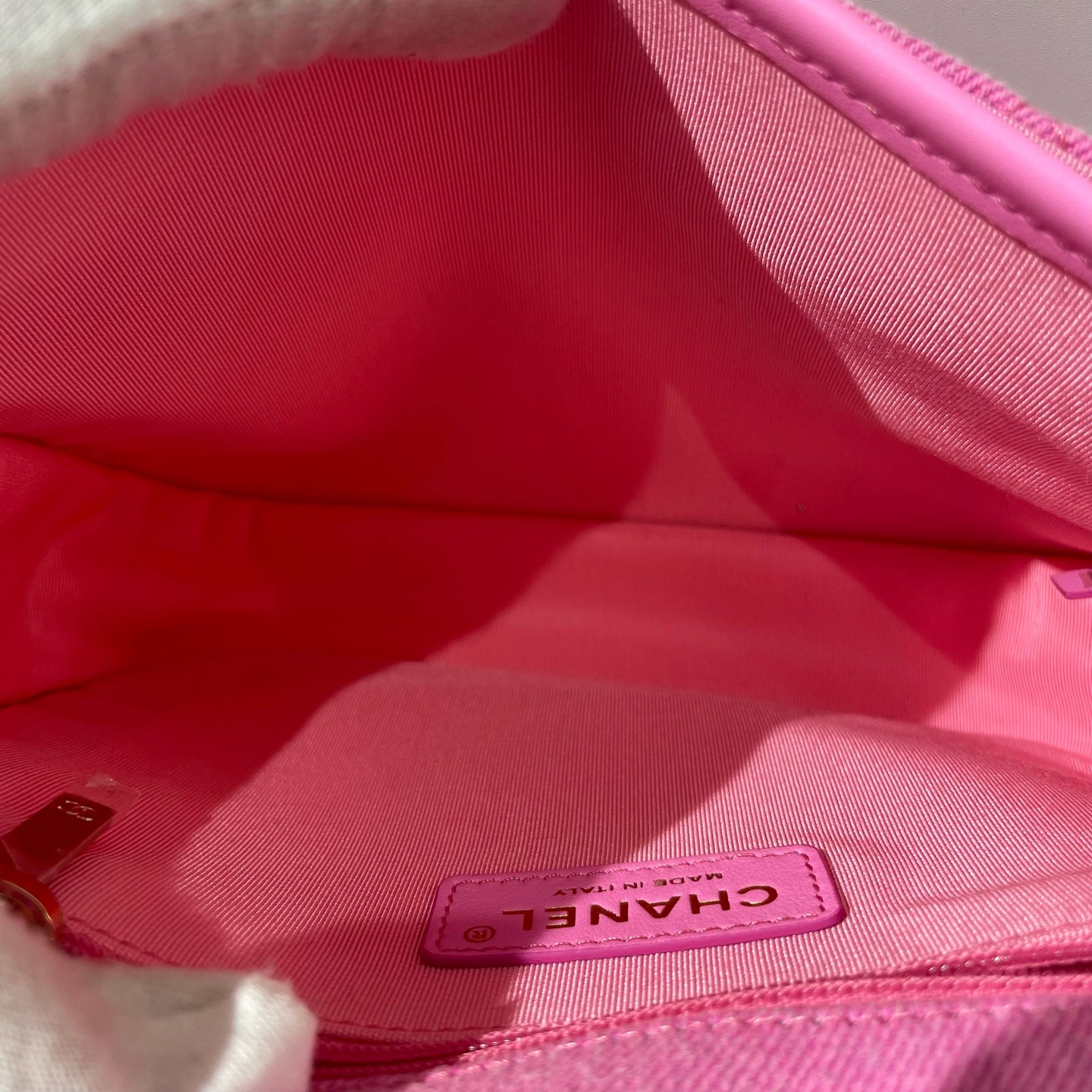 Chanel - Messenger bag - Denim - Pink - (Small)