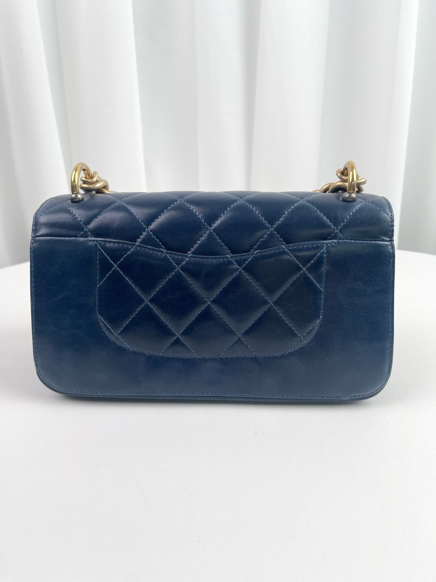 Chanel - Metiers dArt - Leather - Blue - (small)