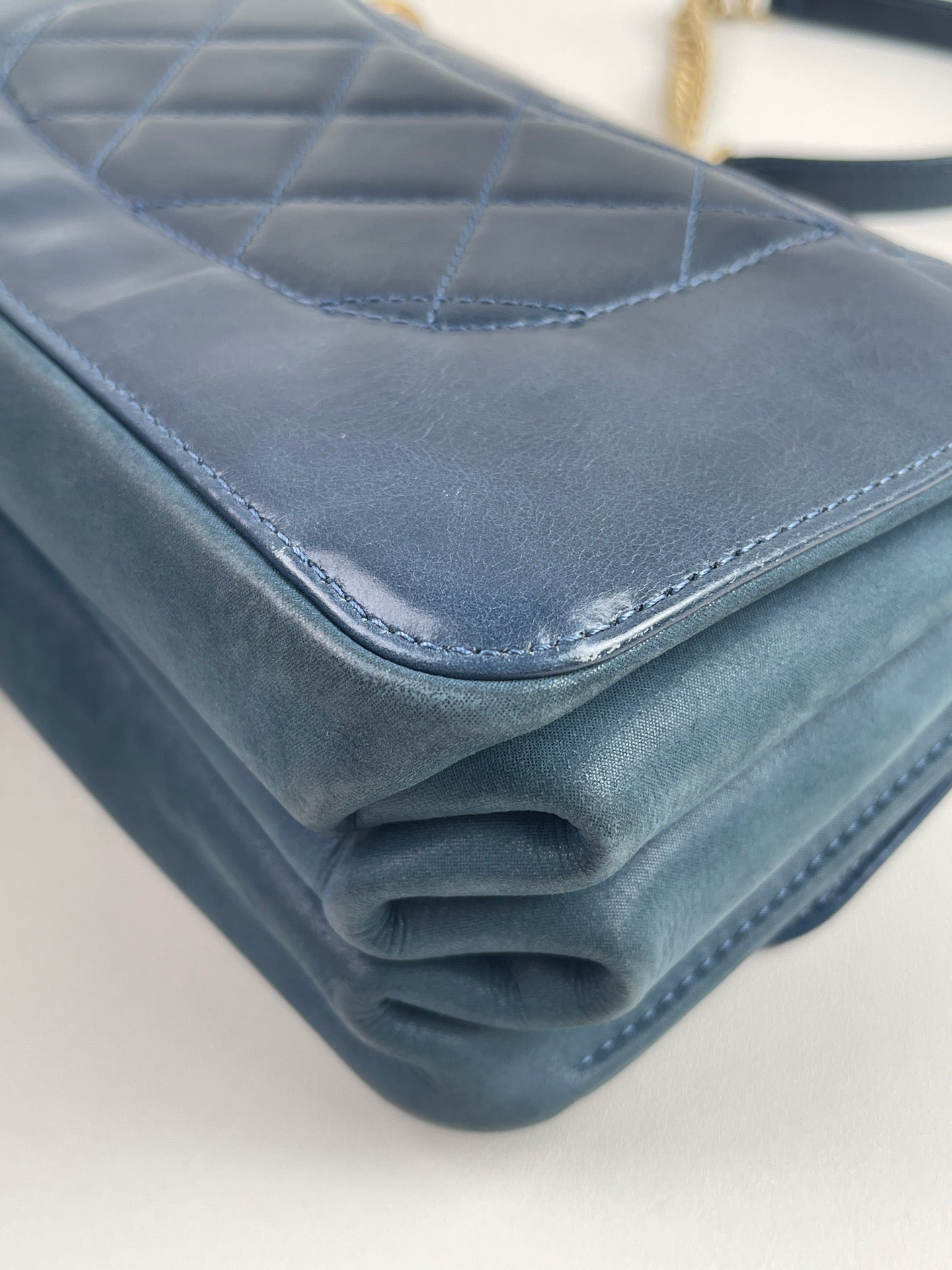 Chanel - Metiers dArt - Leather - Blue - (small)