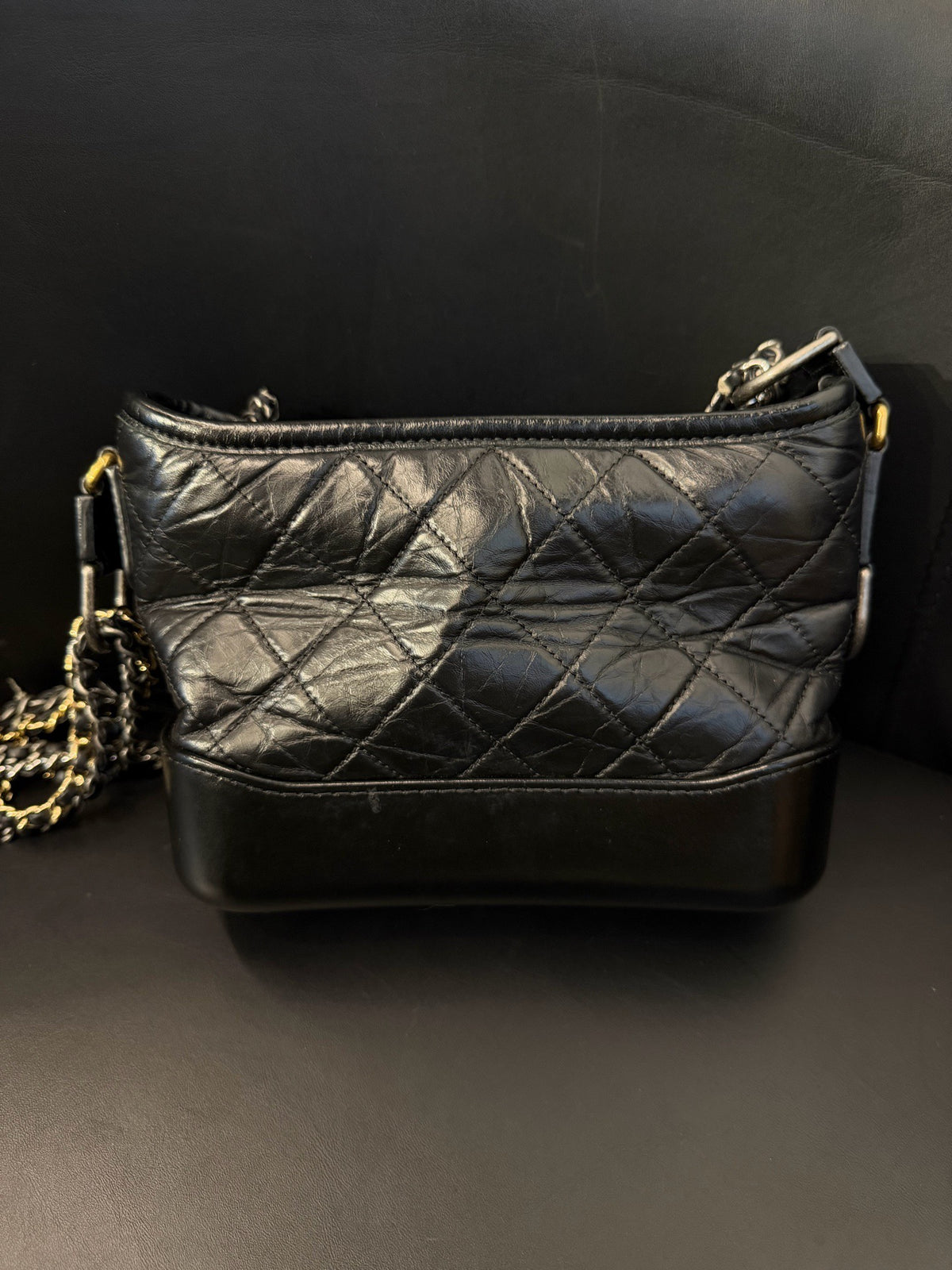 Chanel - Metropolitan Small - Leather - Black - (small)