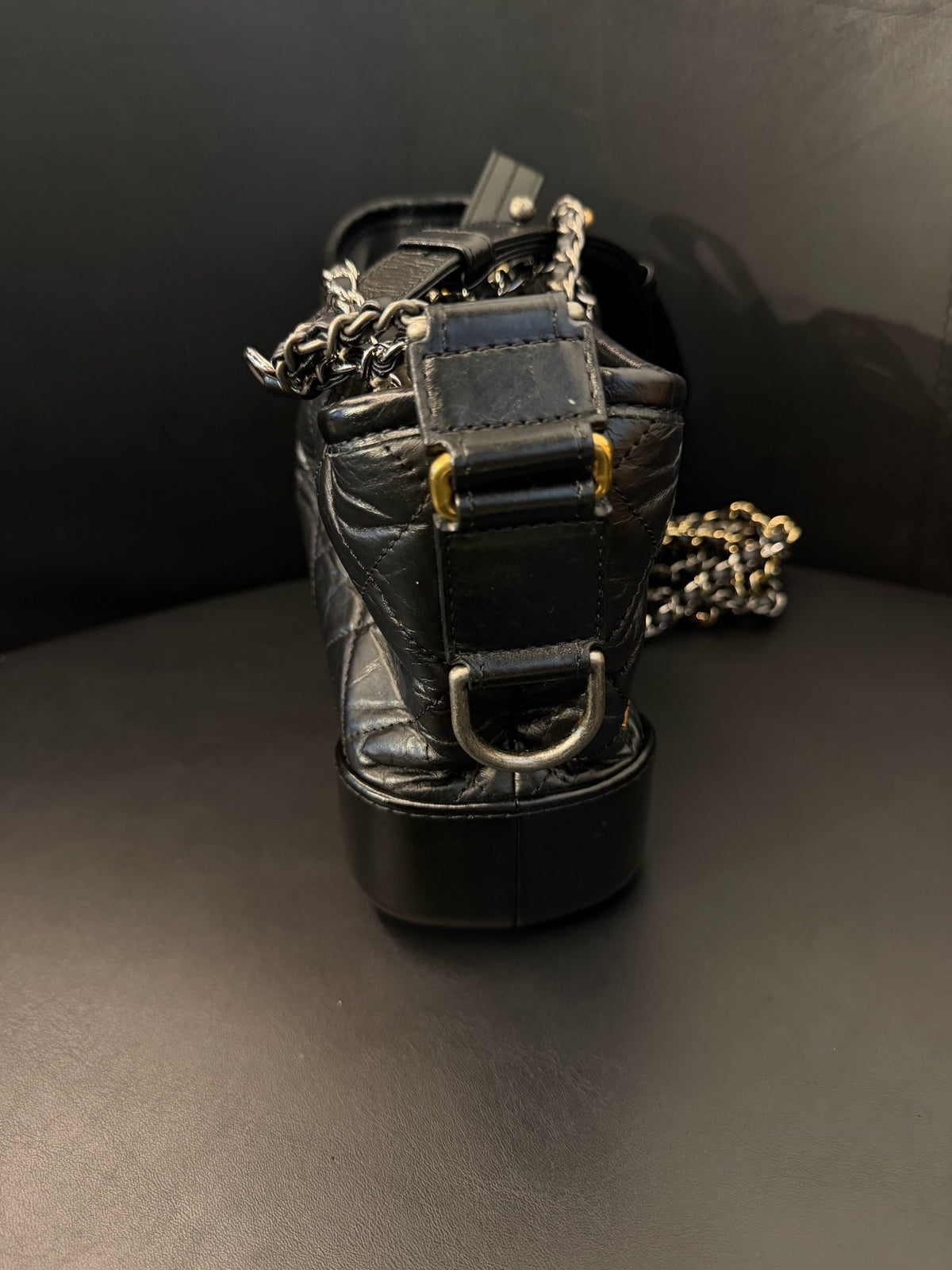 Chanel - Metropolitan Small - Leather - Black - (small)