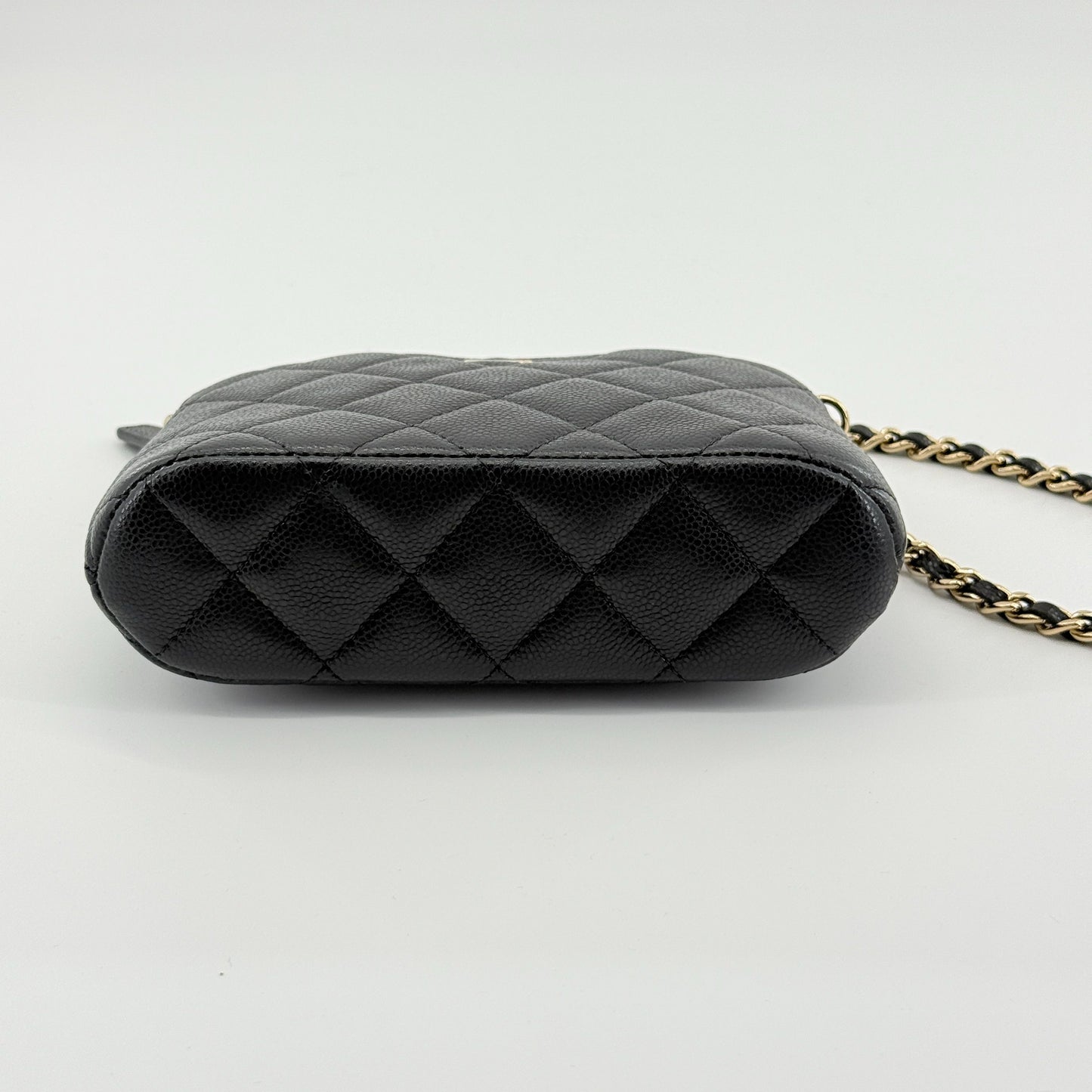 Chanel - Mini Dome Bag - Caviar leather - Black - (Mini)