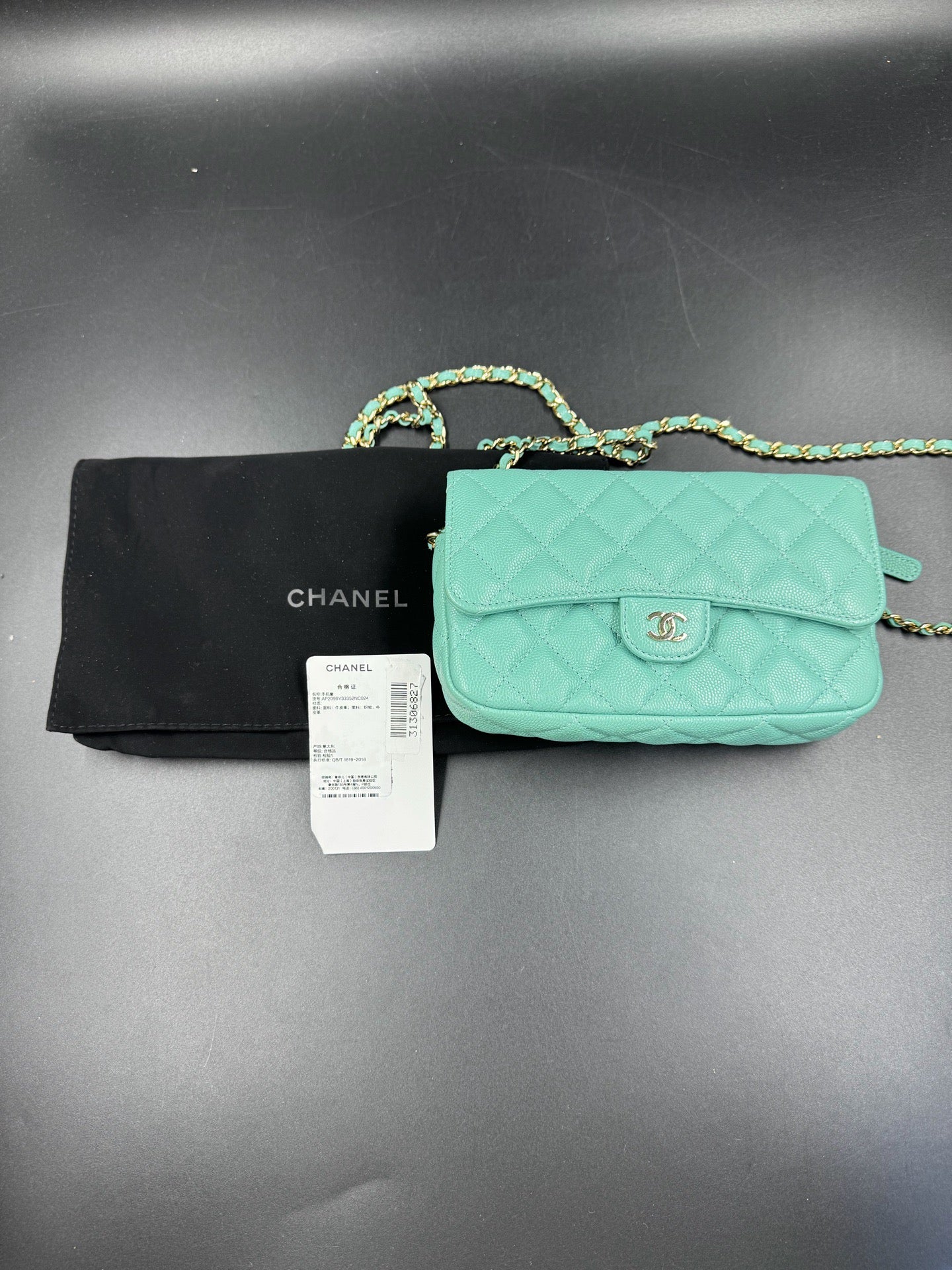 Chanel - Mini Flap Bag - Calfskin - Pink - (mini)