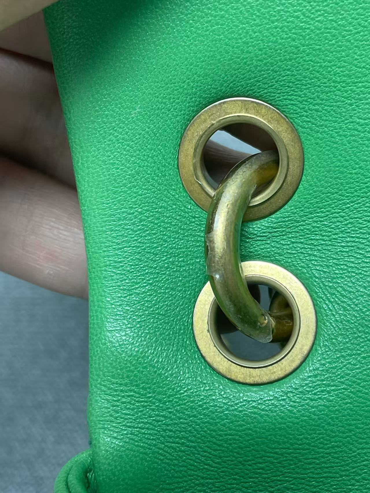 Chanel - Mini Flap Bag - Lambskin leather - Light Green with Gold-Tone Hardware - (mini)