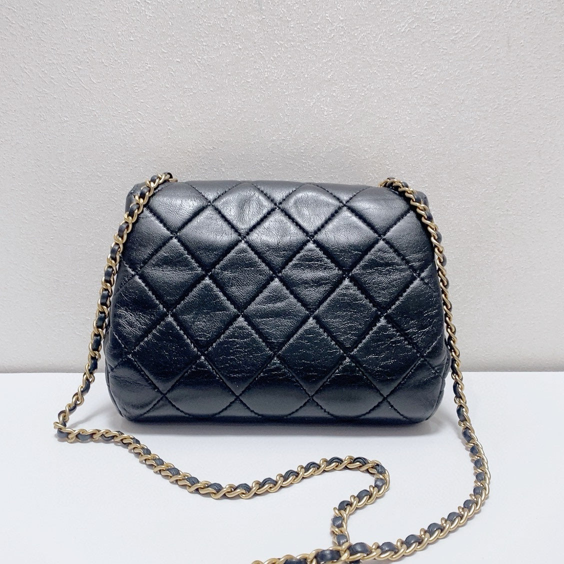 Chanel - Mini Flap - Leather - Black - (mini)