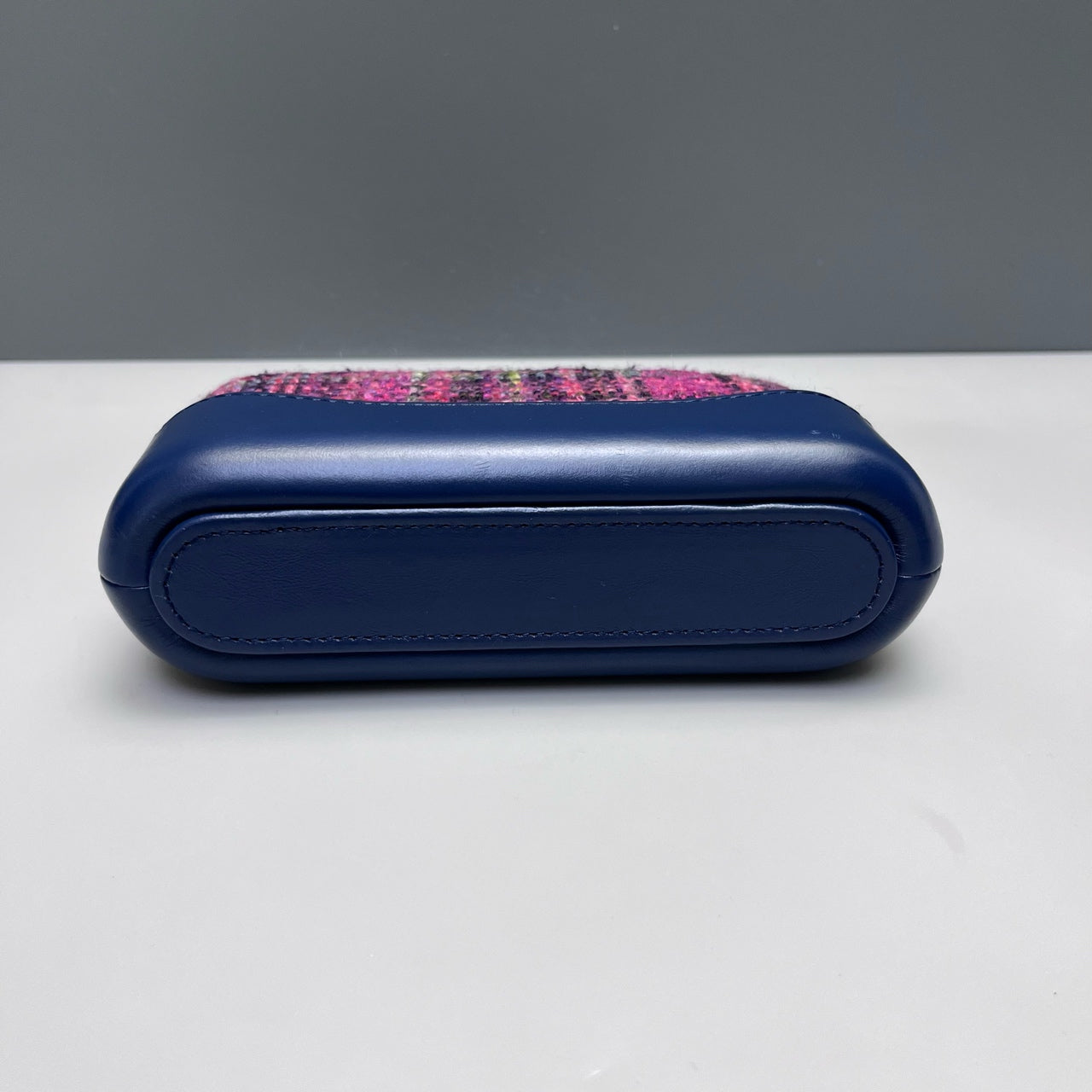 Chanel - Mini Gabrielle WOC - Tweed and Leather - Multicolour with Blue accents - (Mini)