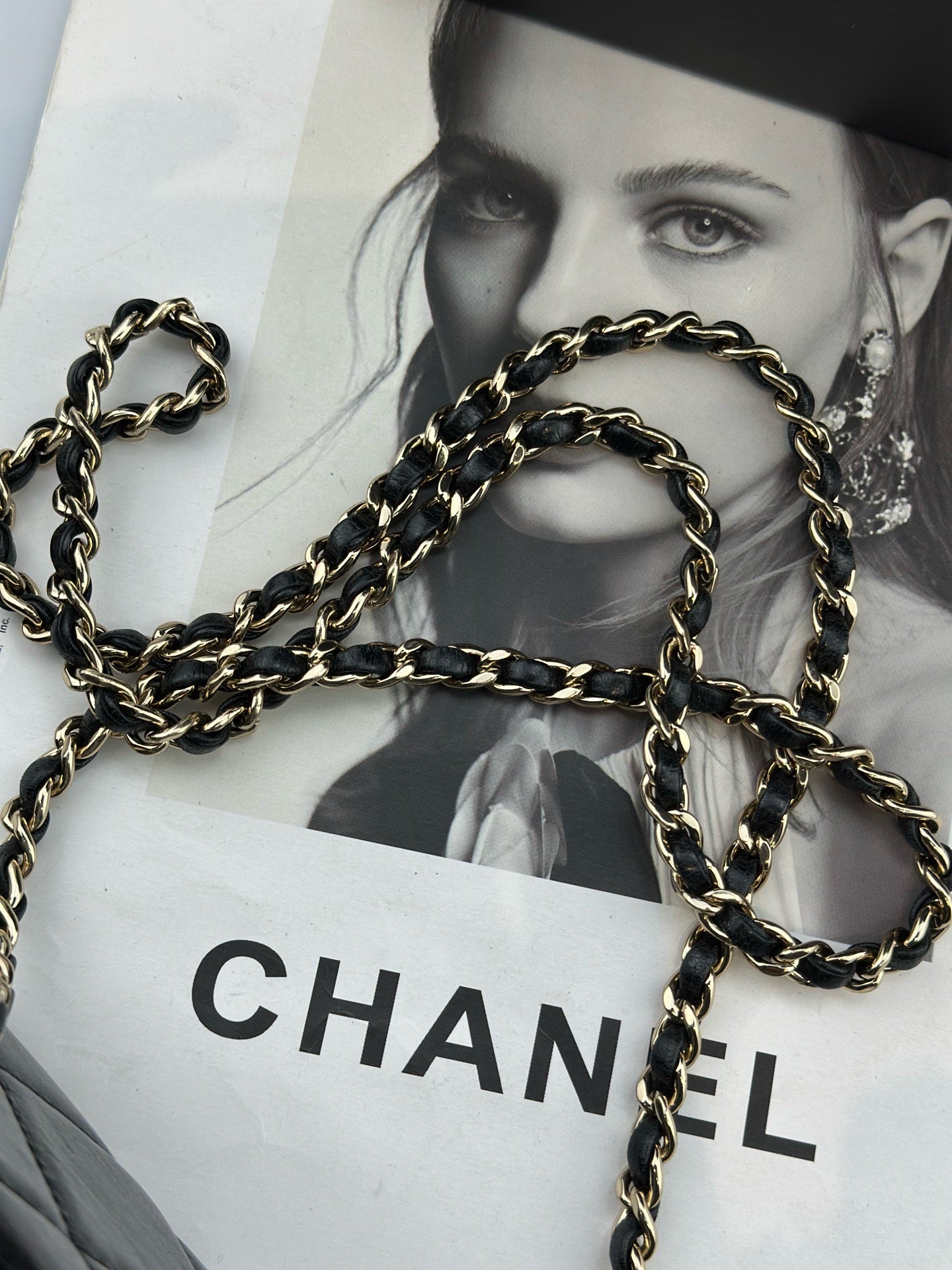 Chanel - Mini Vanity Case - Lambskin leather - Black with Gold-Tone Hardware - (mini)