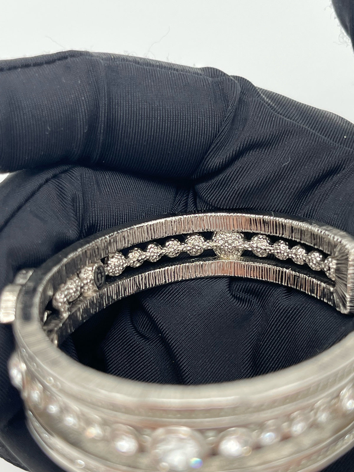 Chanel - Miss Coco - Crystal - Silver - (S)