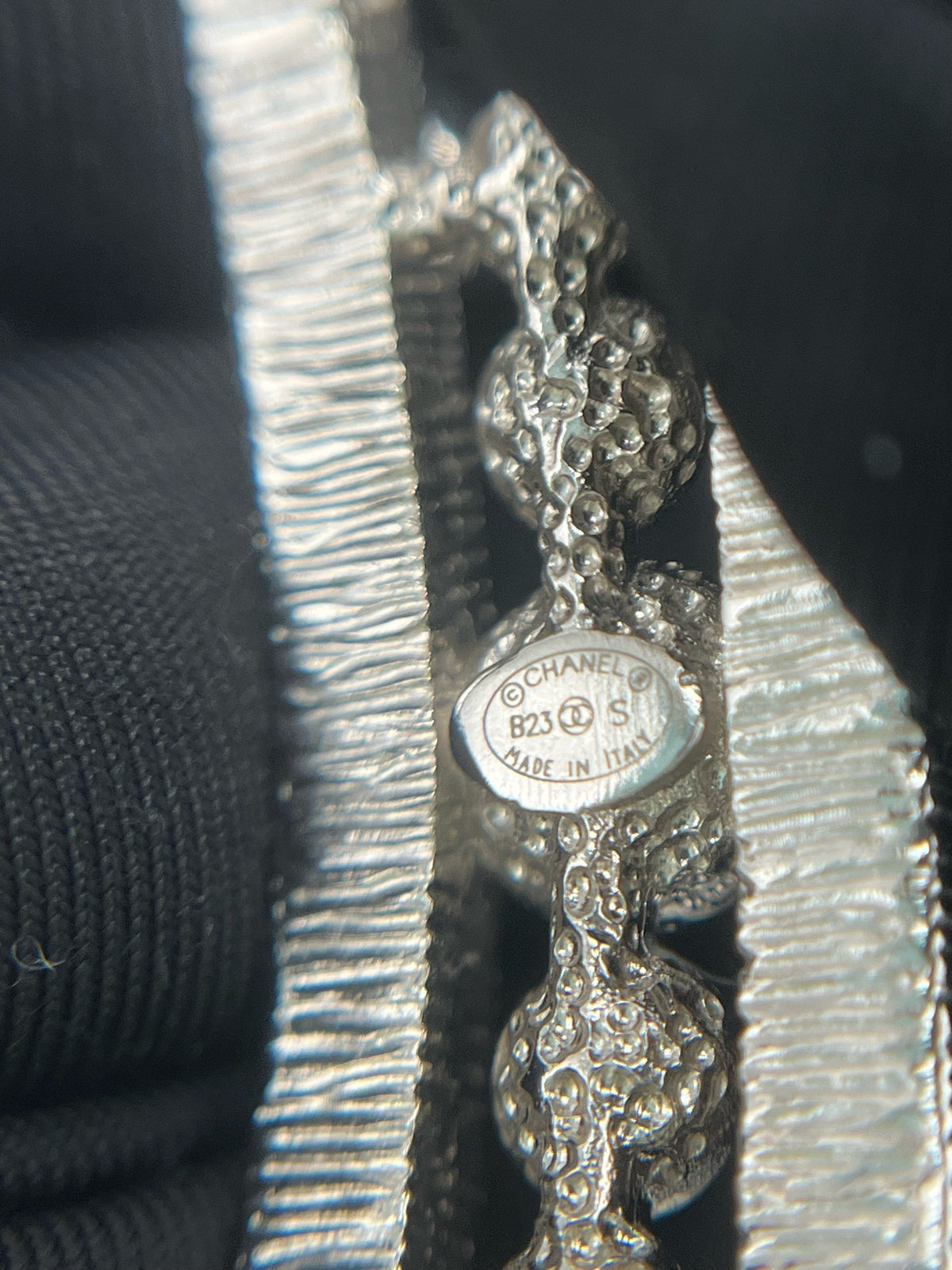 Chanel - Miss Coco - Crystal - Silver - (S)