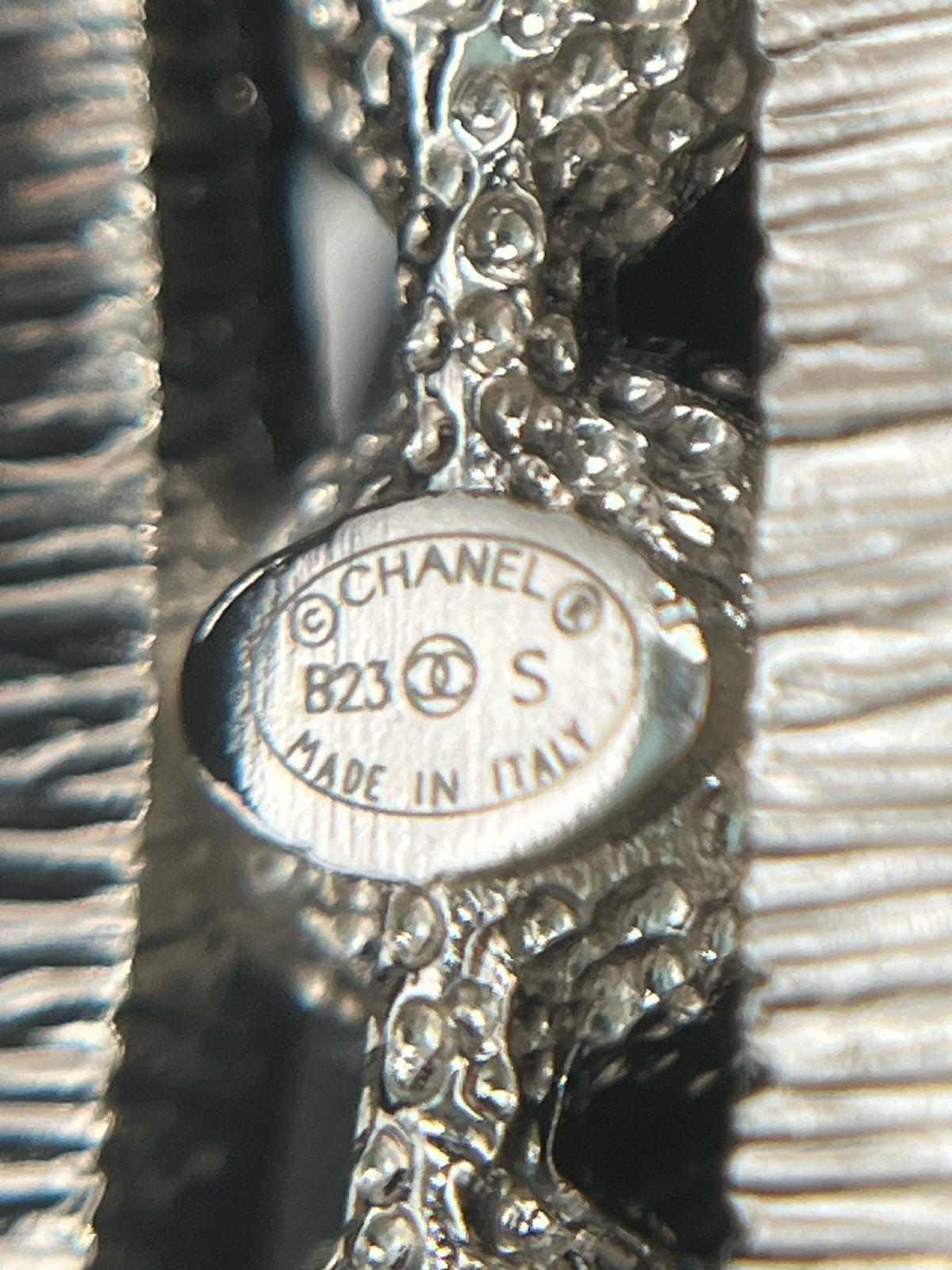 Chanel - Miss Coco - Crystal - Silver - (S)