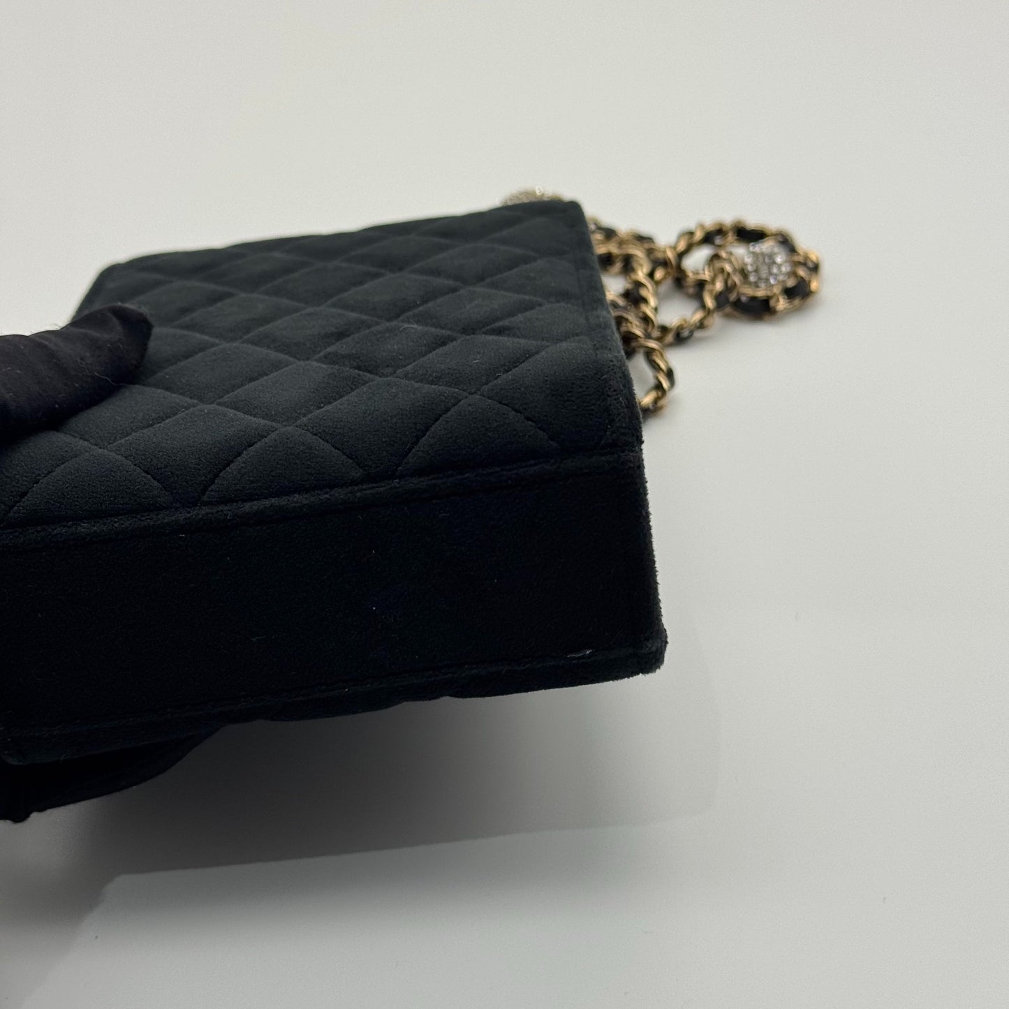 Chanel - Mobile Phone Bag - Velvet - Black