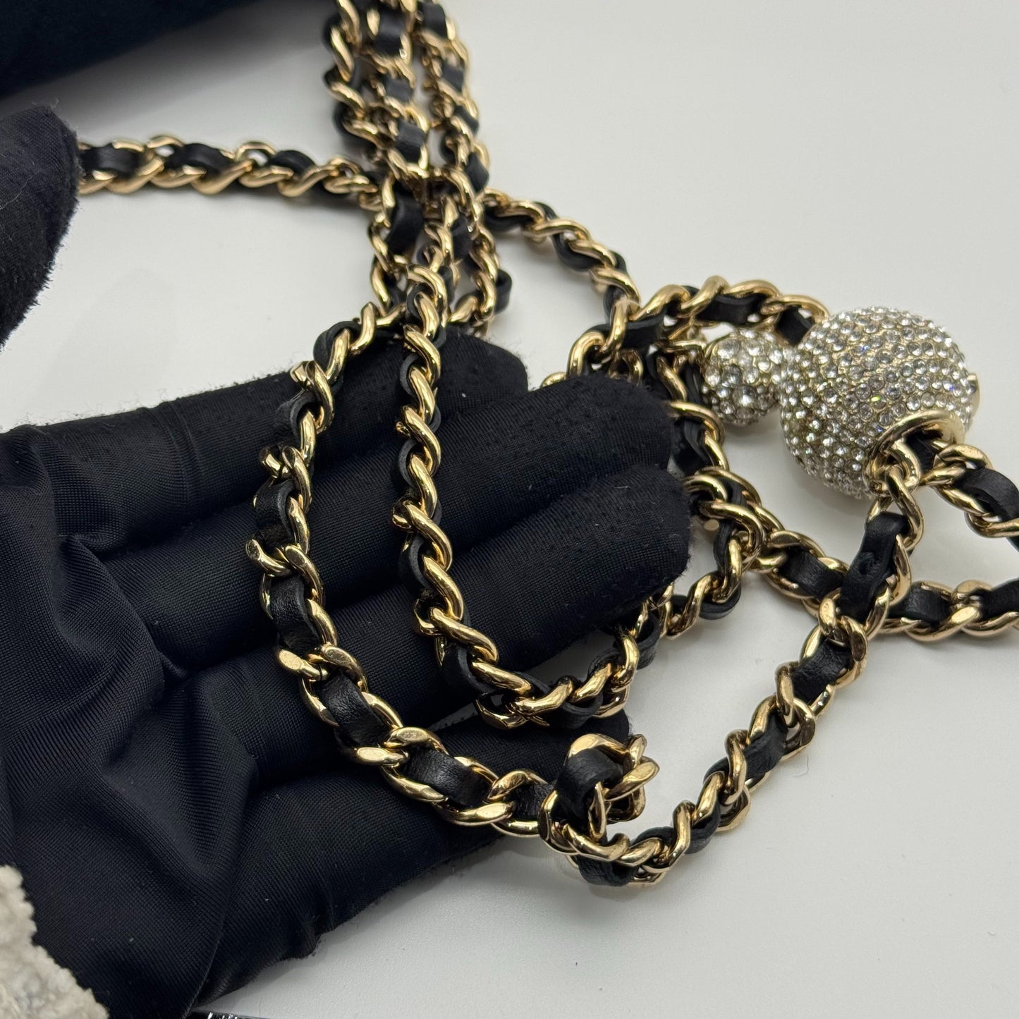 Chanel - Mobile Phone Bag - Velvet - Black