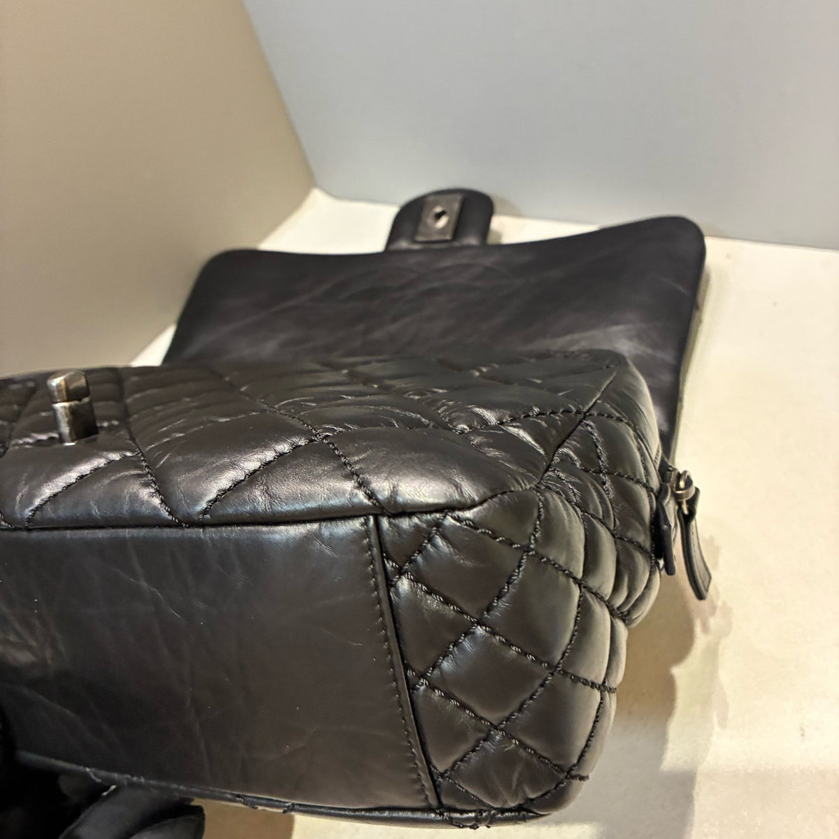 Chanel - Mumbai CF - Leather - Black - (large)