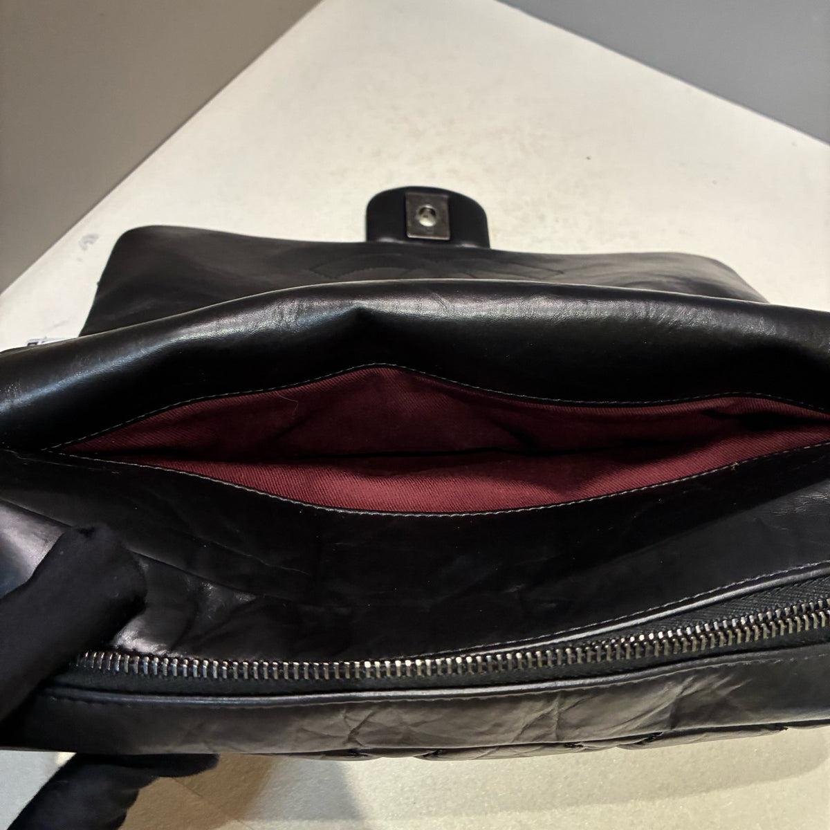 Chanel - Mumbai CF - Leather - Black - (large)