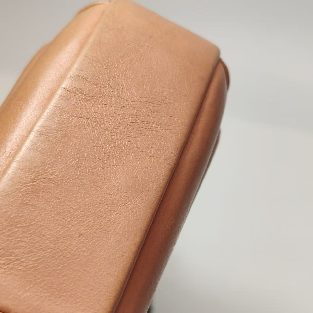 Chanel - Mumbai Shoulder Bag - Leather - Peach - (mini)