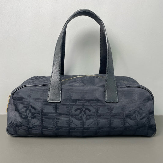 Chanel - New Travel Line Bowling Bag - Nylon - Black - (medium)