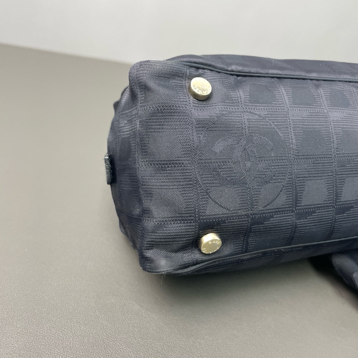 Chanel - New Travel Line Bowling Bag - Nylon - Black - (medium)